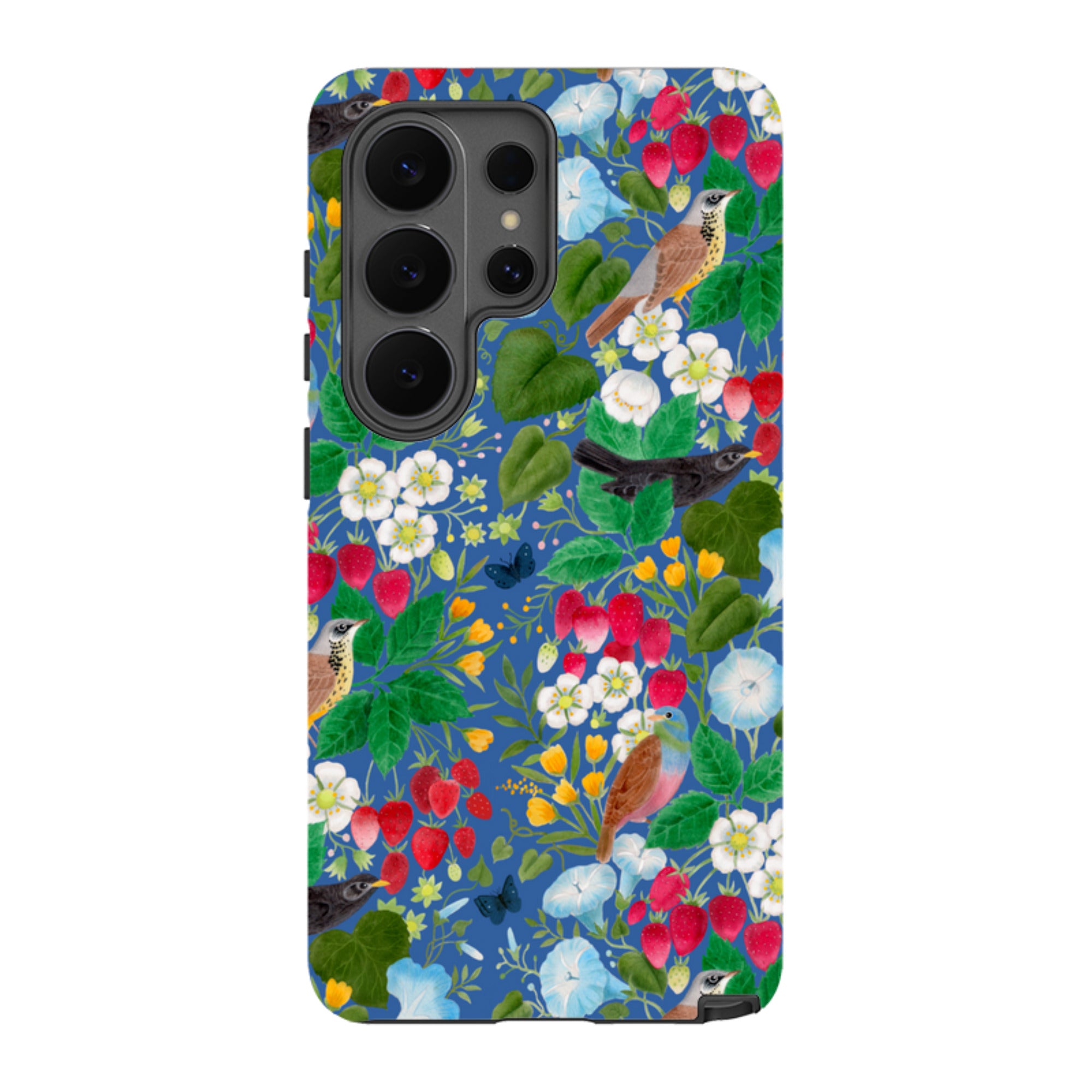 Samsung Tough  Case - Strawberry Thief By Bex Parkin