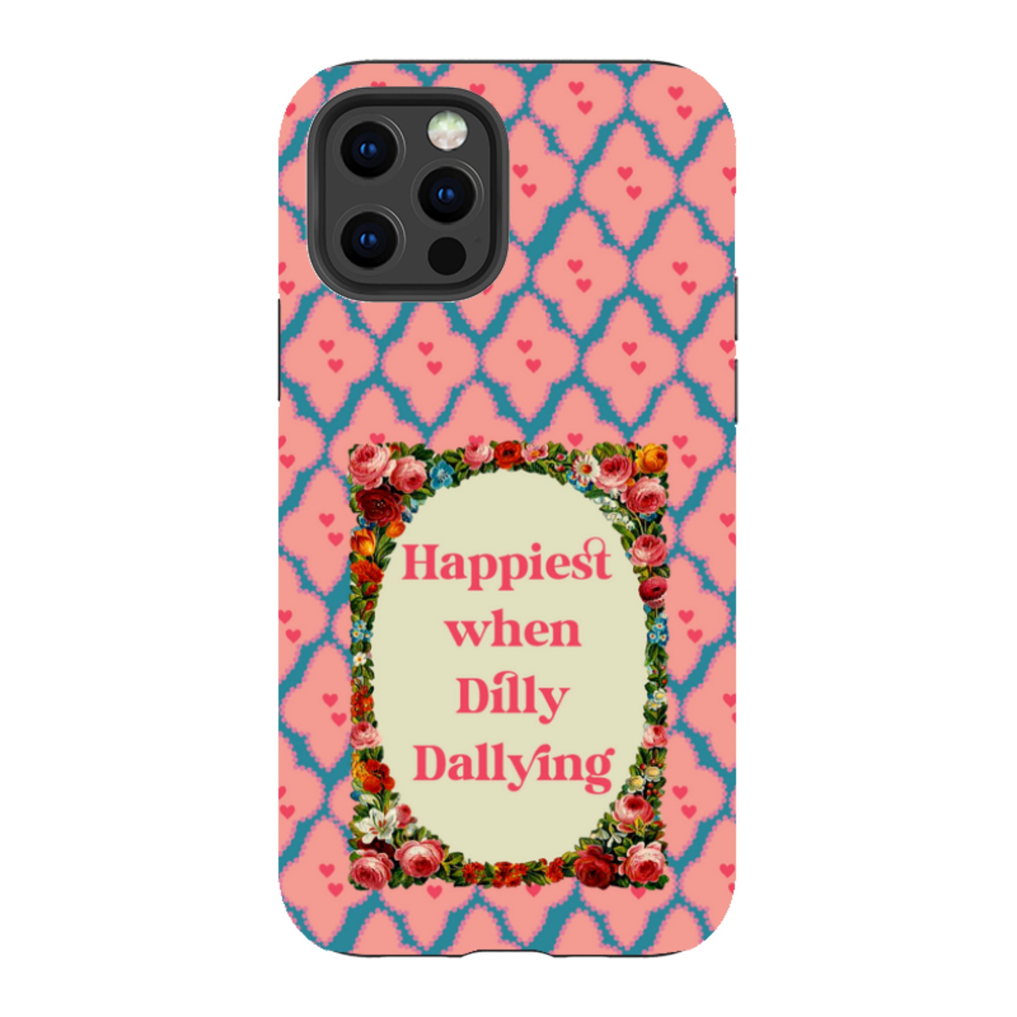 iPhone Tough Case - Dilly Dally By Clare Jordan