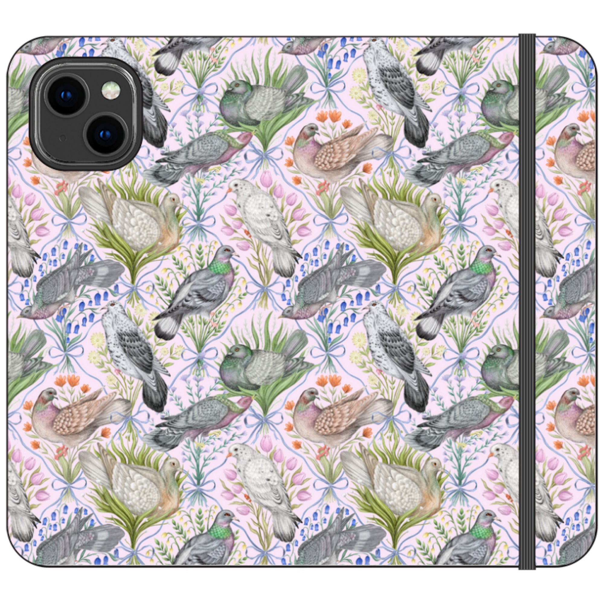 Pigeon Pals Wallet Case By Catherine Rowe