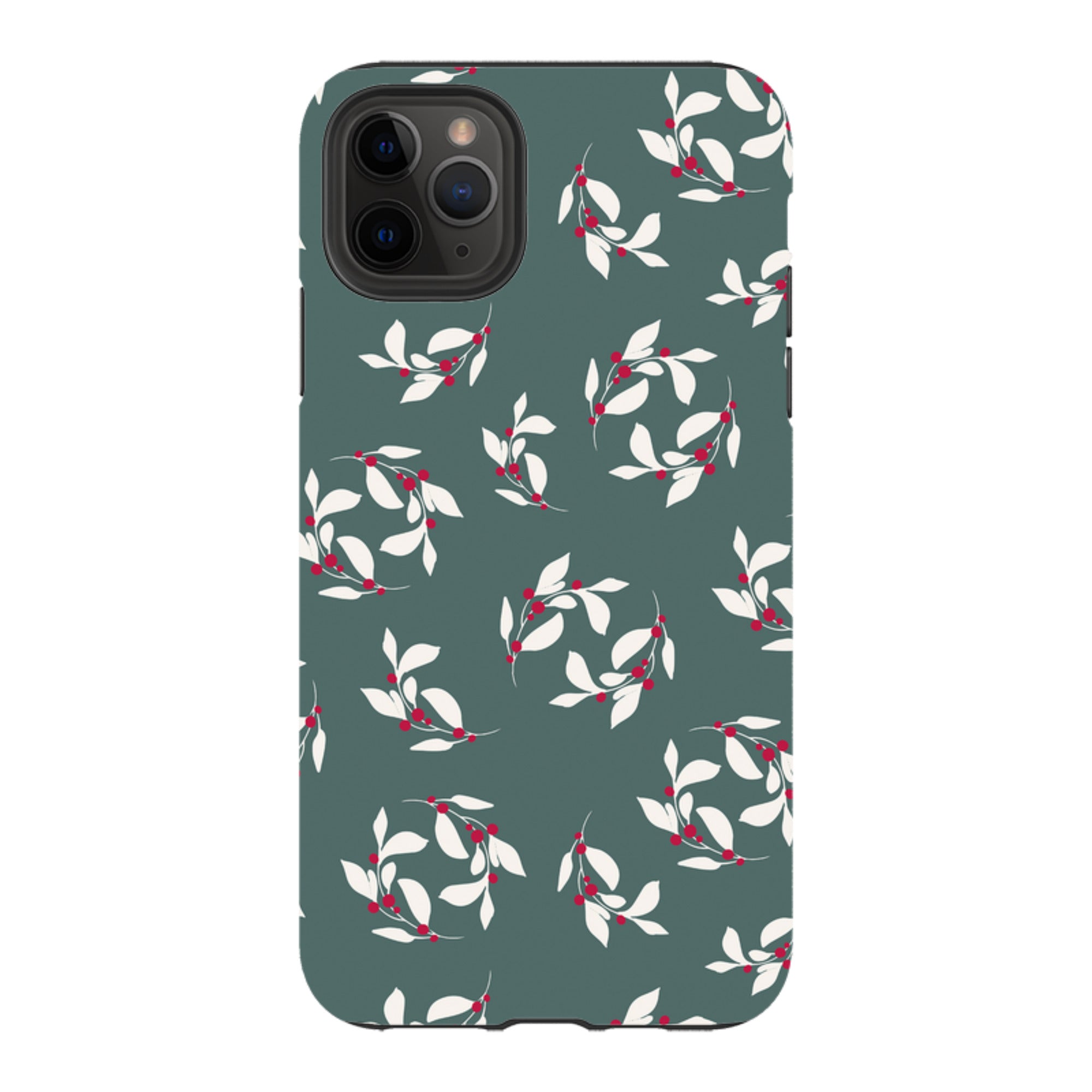 iPhone Tough Case - Winter Floral