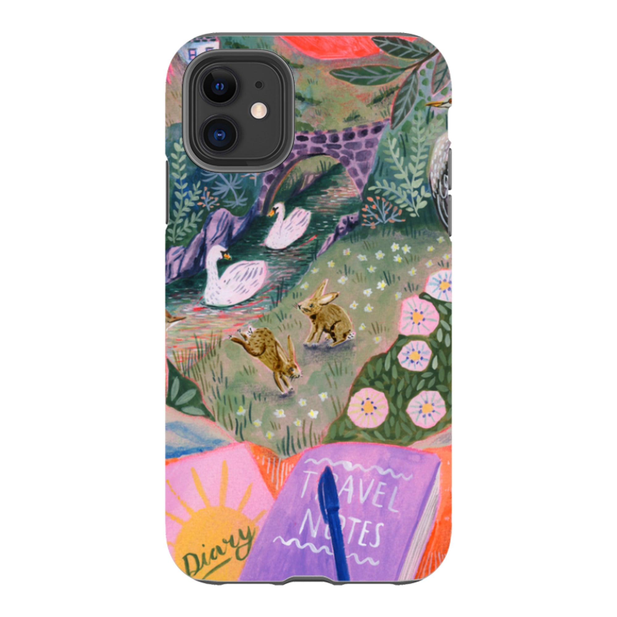 iPhone Tough Case - Wanderlust Camping Trip By Lee Foster Wilson