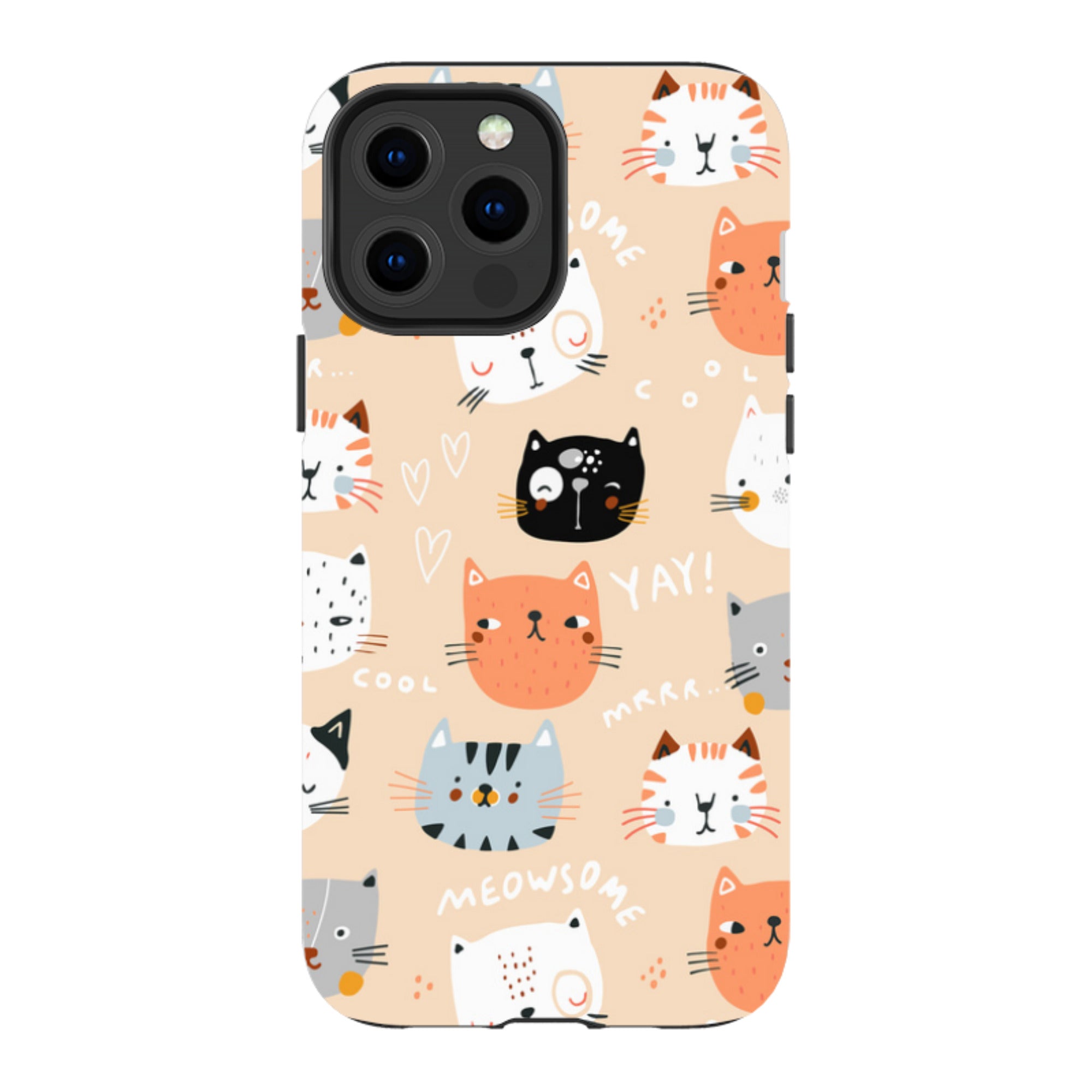 iPhone MagSafe Tough Case - Meowsome