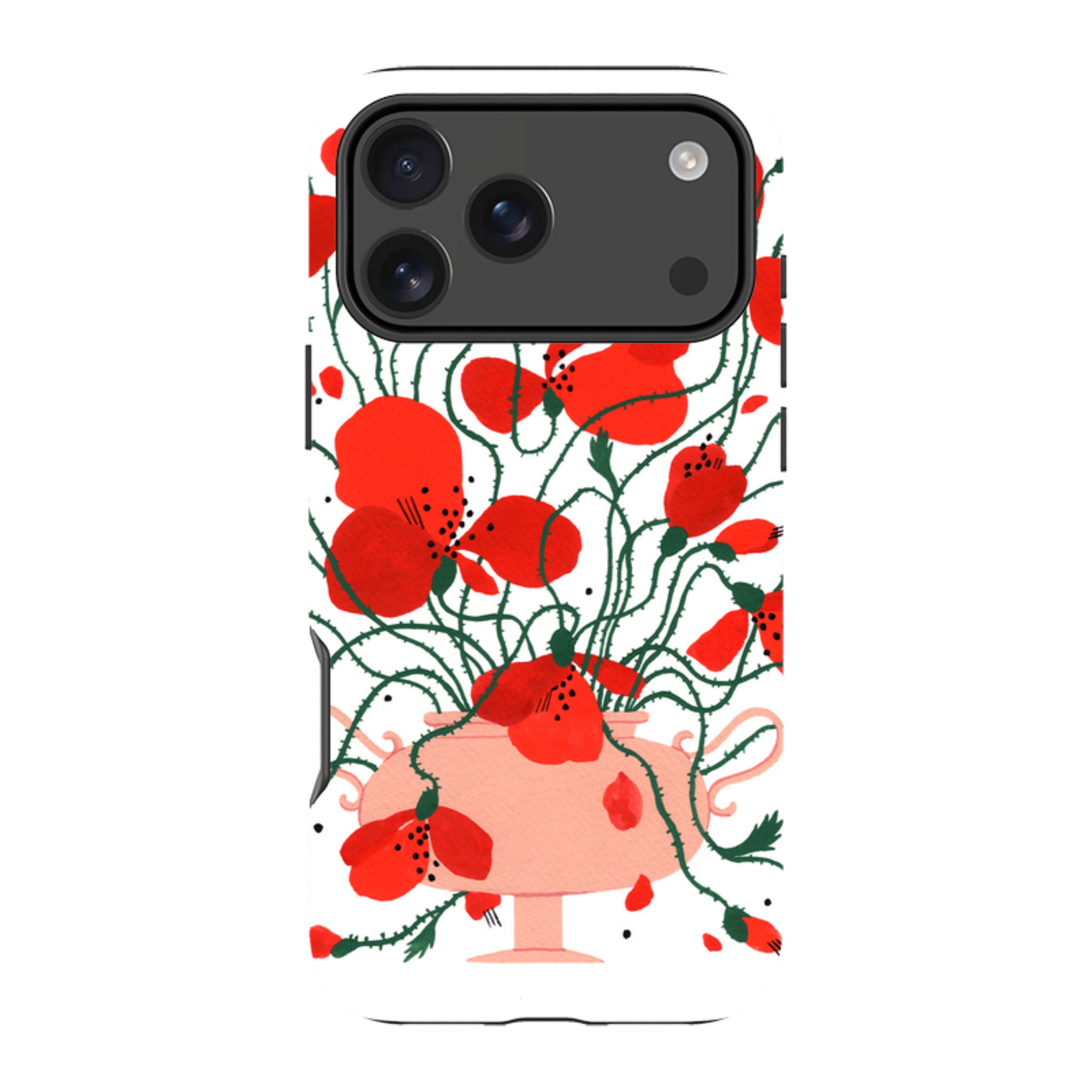 iPhone MagSafe Tough Case -  Poppies By Madalina Andronic