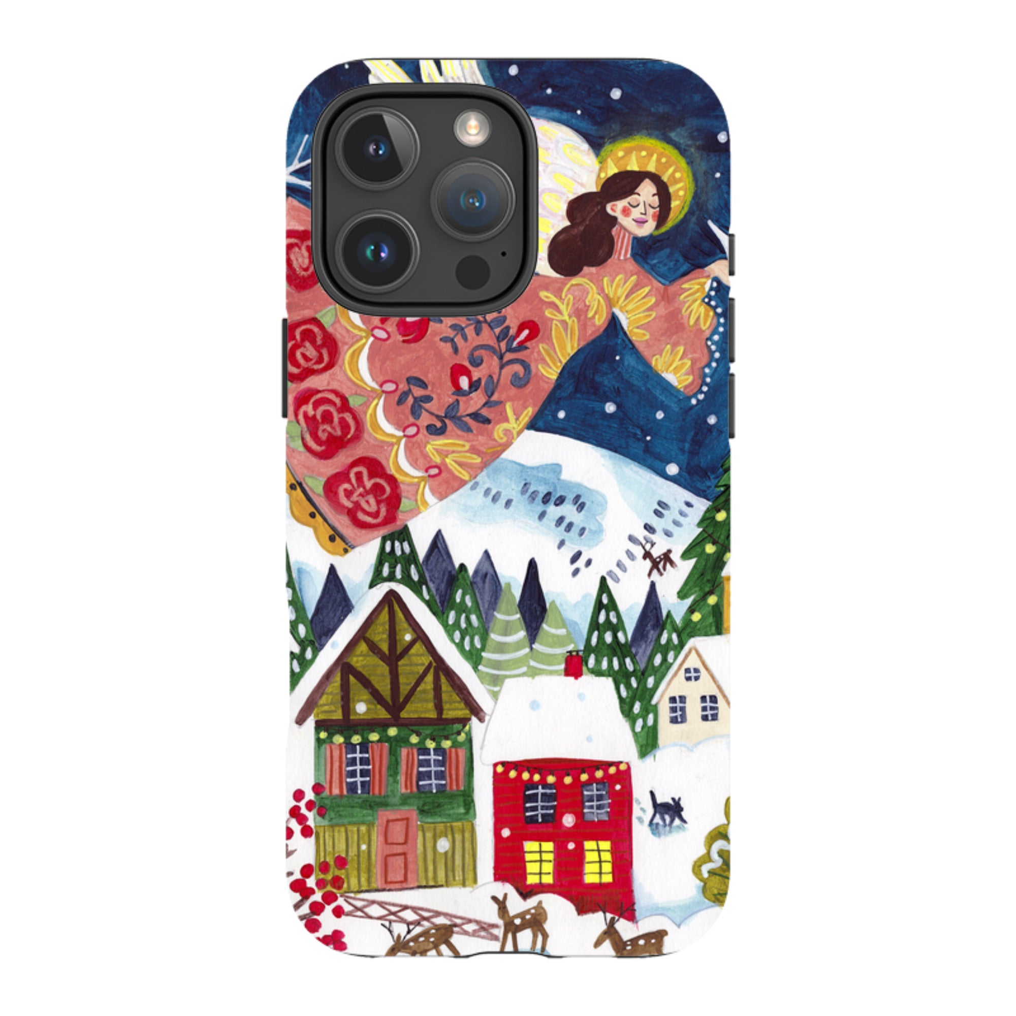 iPhone Tough Case - Angel By Caroline Bonne Muller