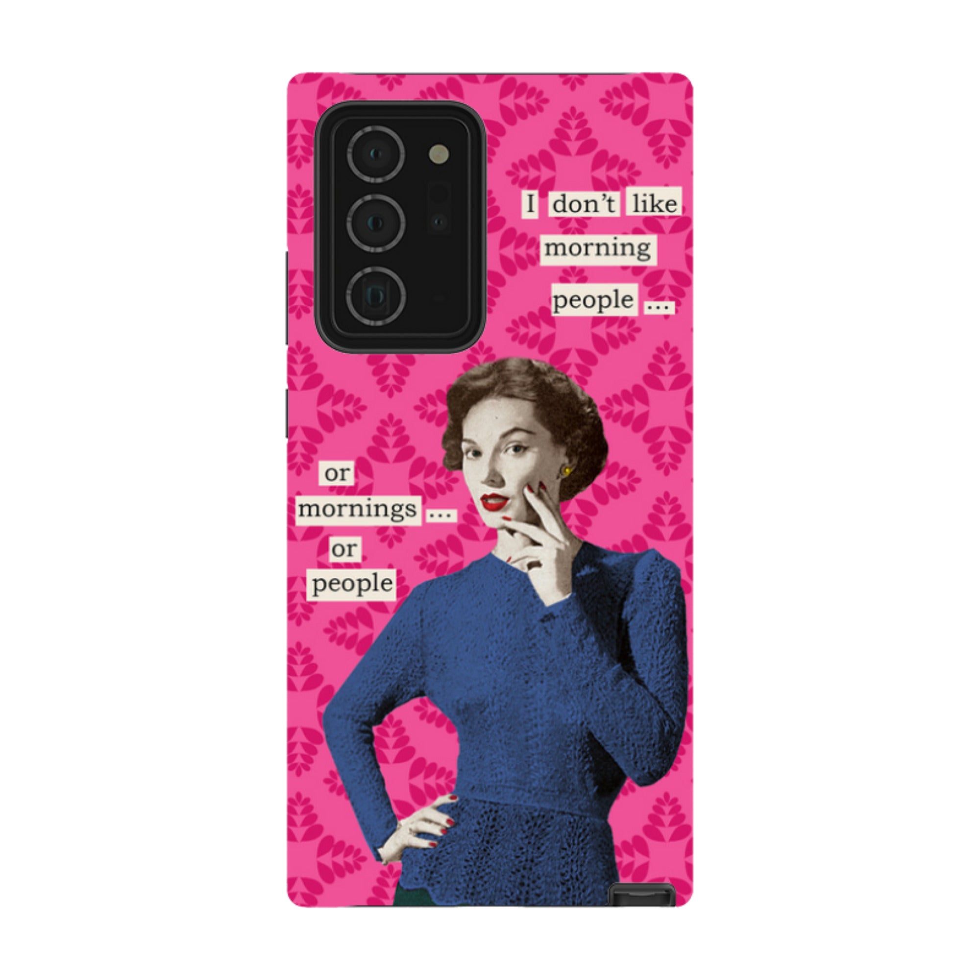 Samsung Tough Case - Morning Person By Clare Jordan