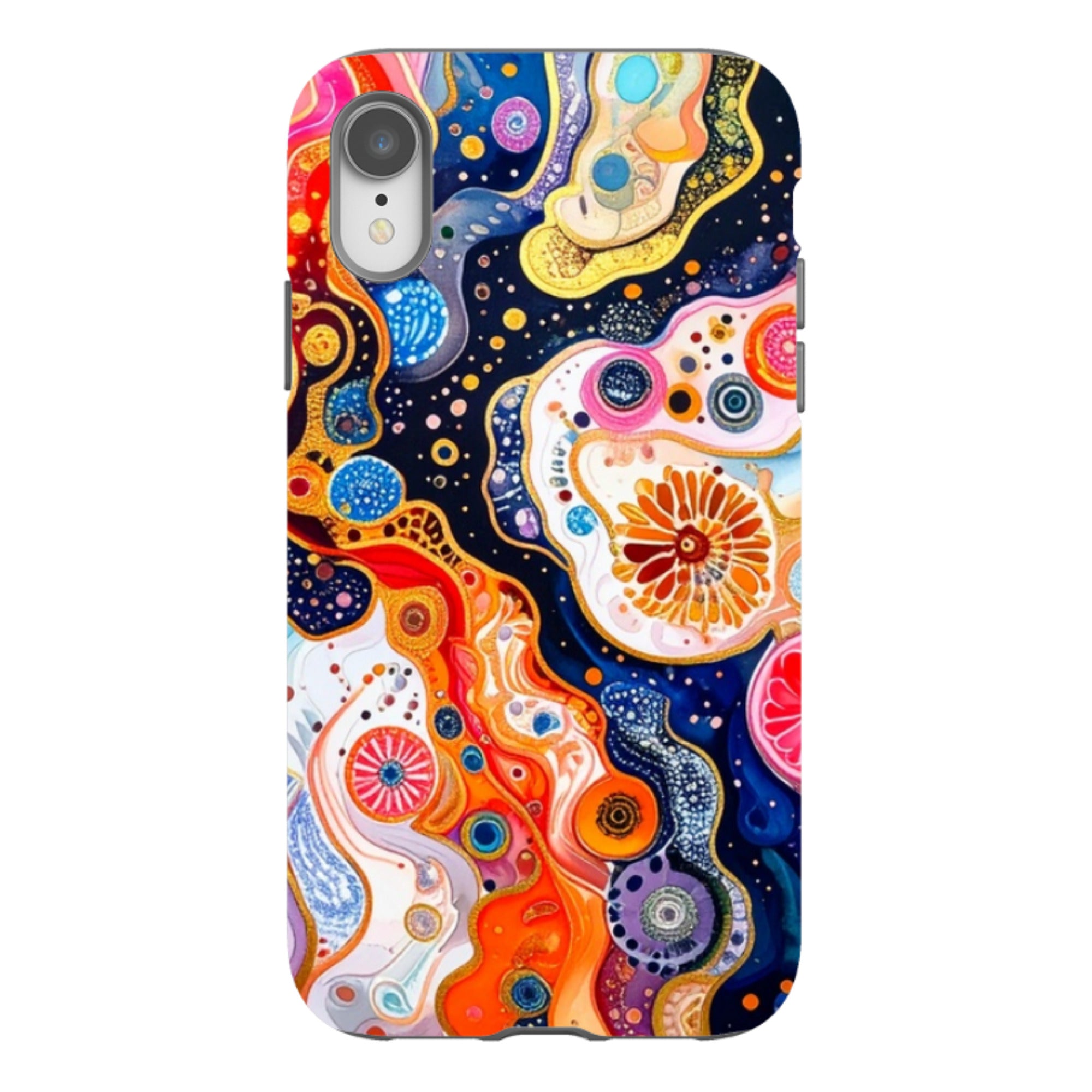 iPhone Tough Case - Cloud Marble