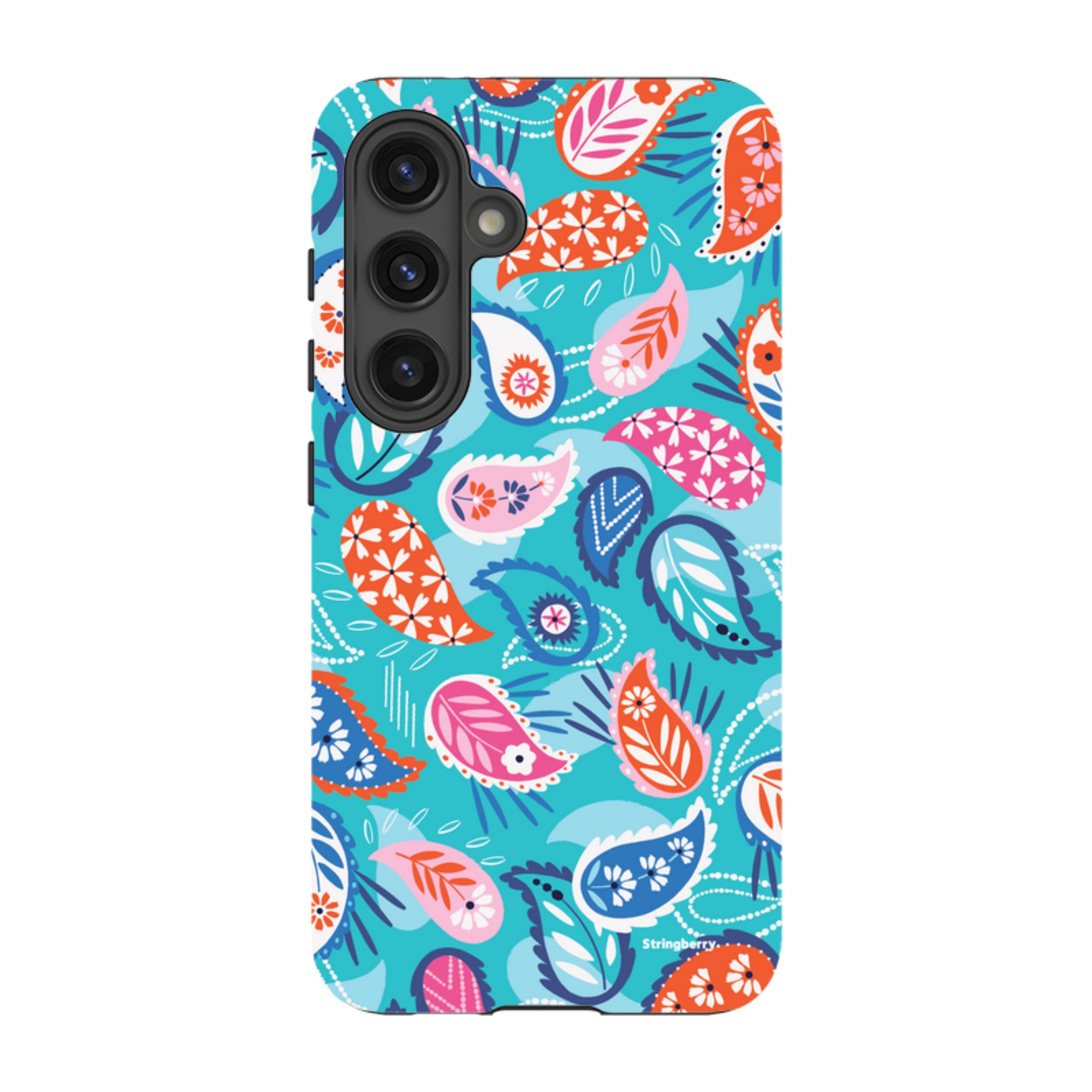 Samsung Tough Case - Paisley Blue By Ali Brookes