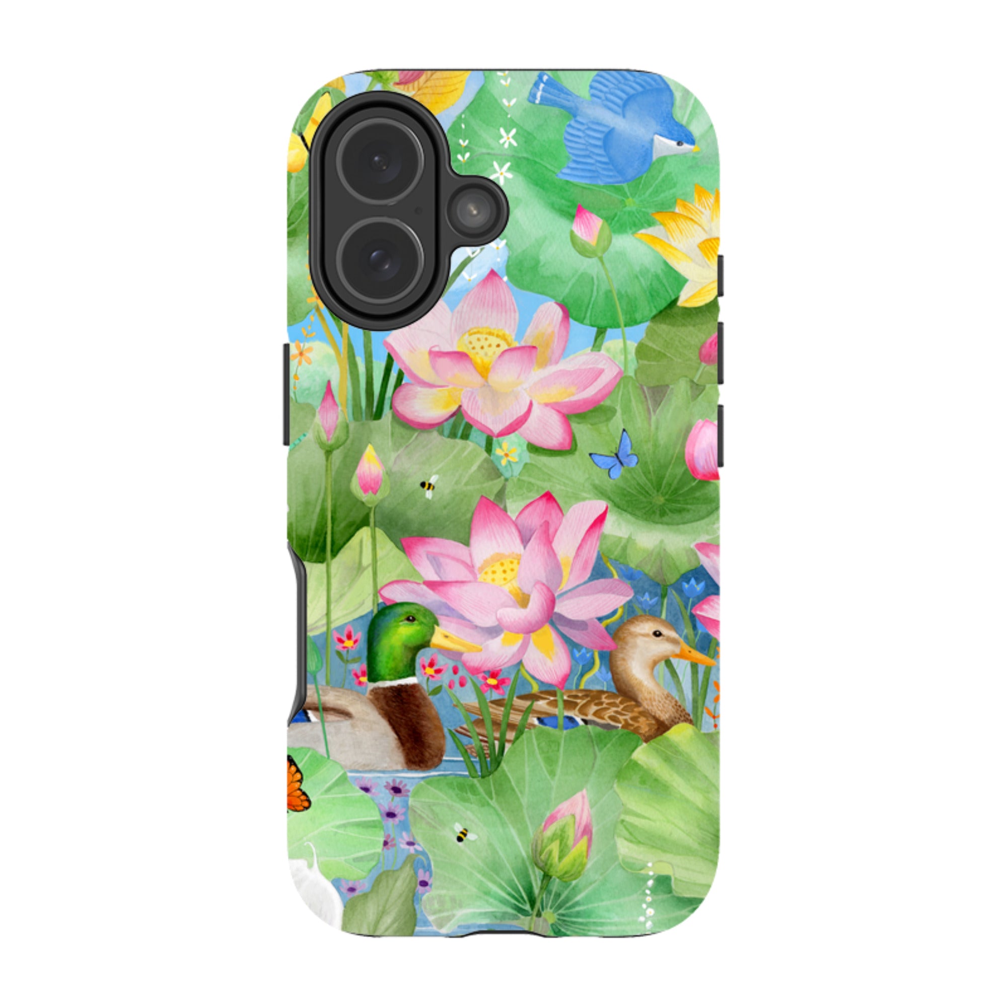 iPhone MagSafe Tough Case -  Waterlily Pond By Bex Parkin