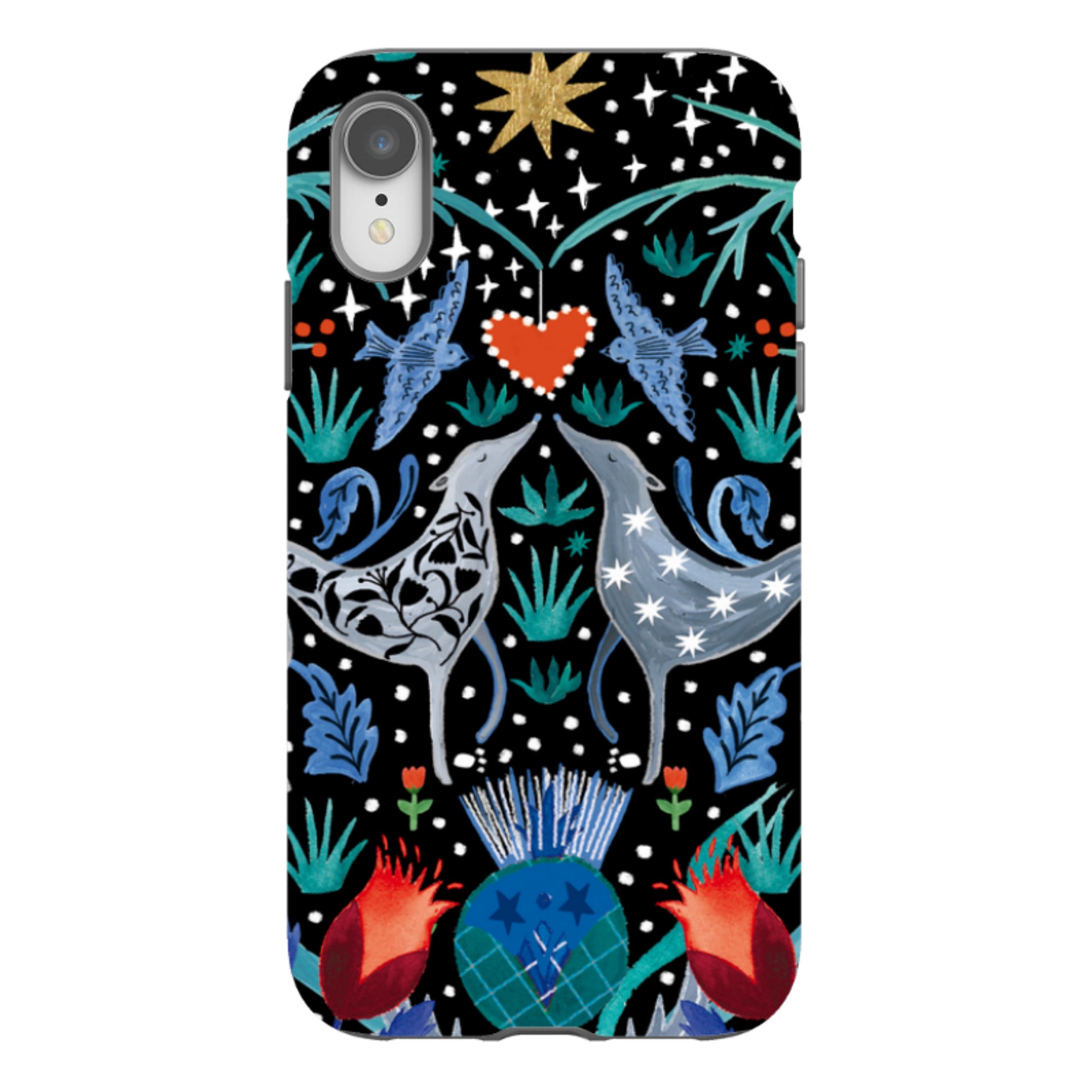 iPhone Tough Case - Winter Walk By Emma Frances Grant