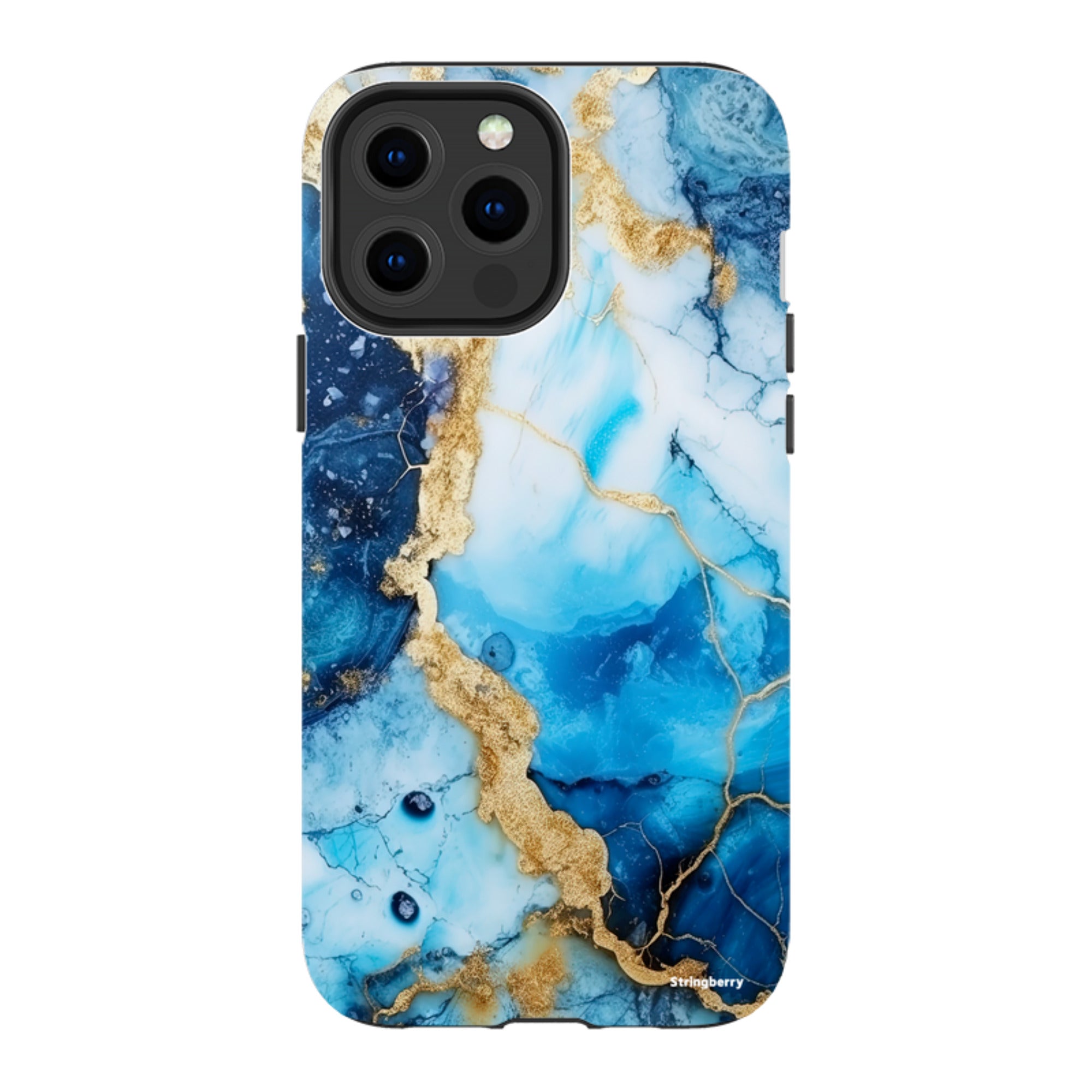 iPhone MagSafe Tough Case -  Blue Marbs
