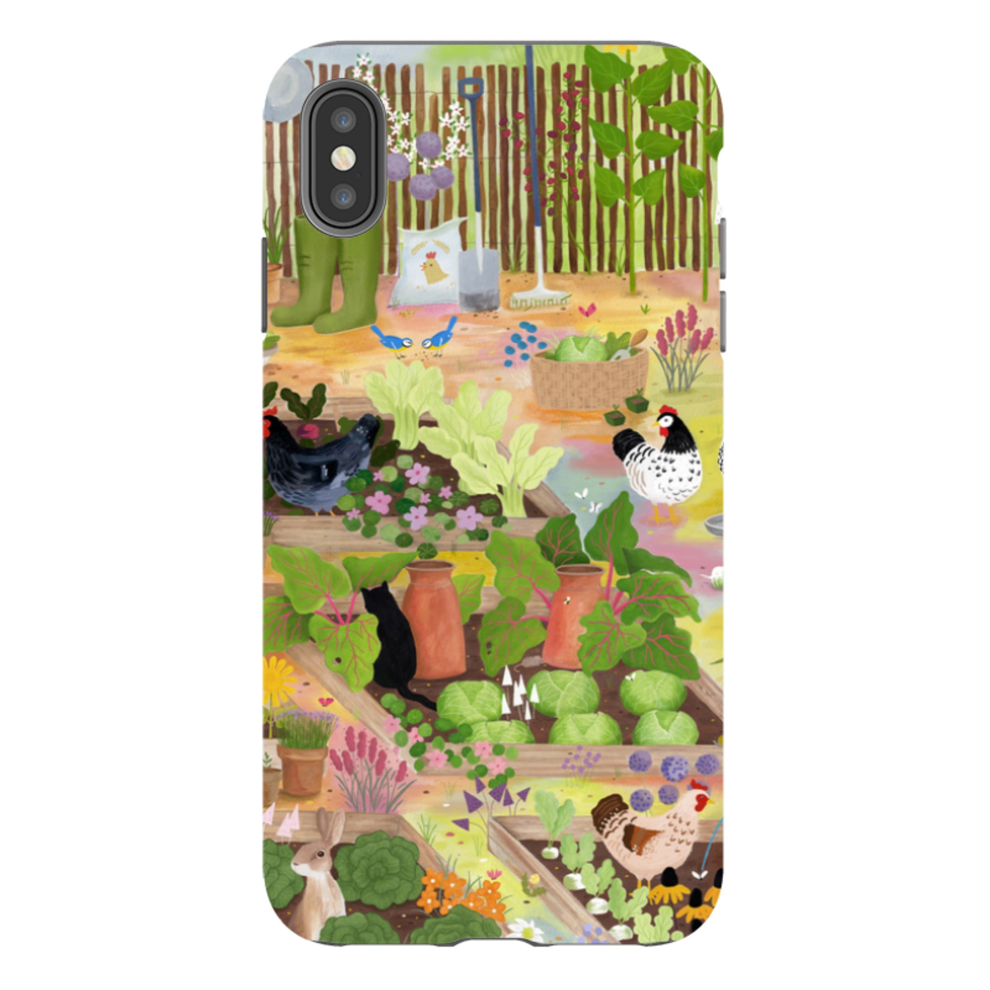 iPhone Tough Case - Home Grown II By Bex Parkin