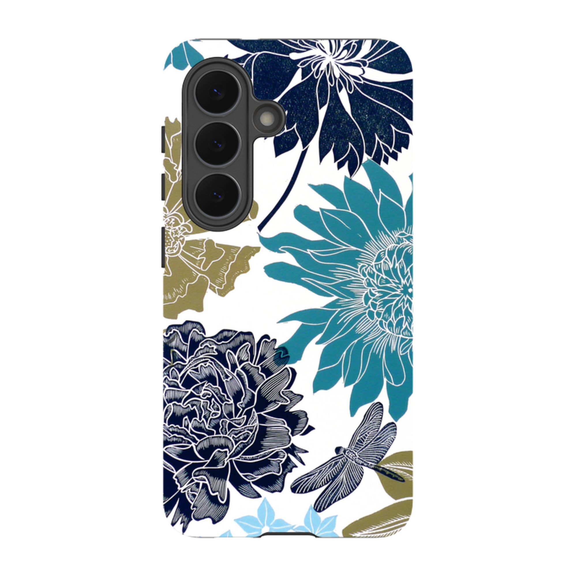 Samsung Tough Case - Cottage Garden Dragonfly By Kate Heiss