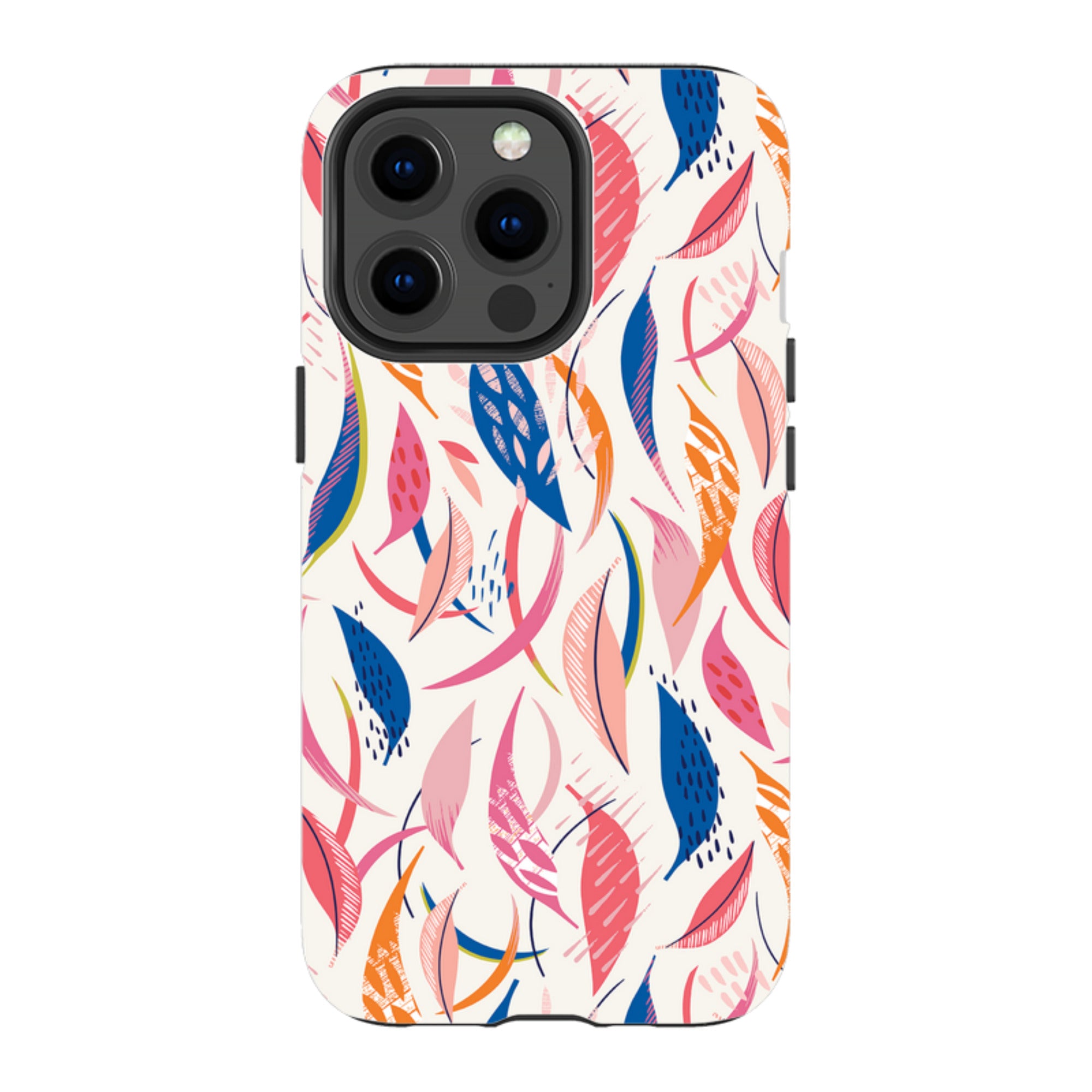 iPhone MagSafe Tough Case -  Flamingo Feathers By Ali Brookes