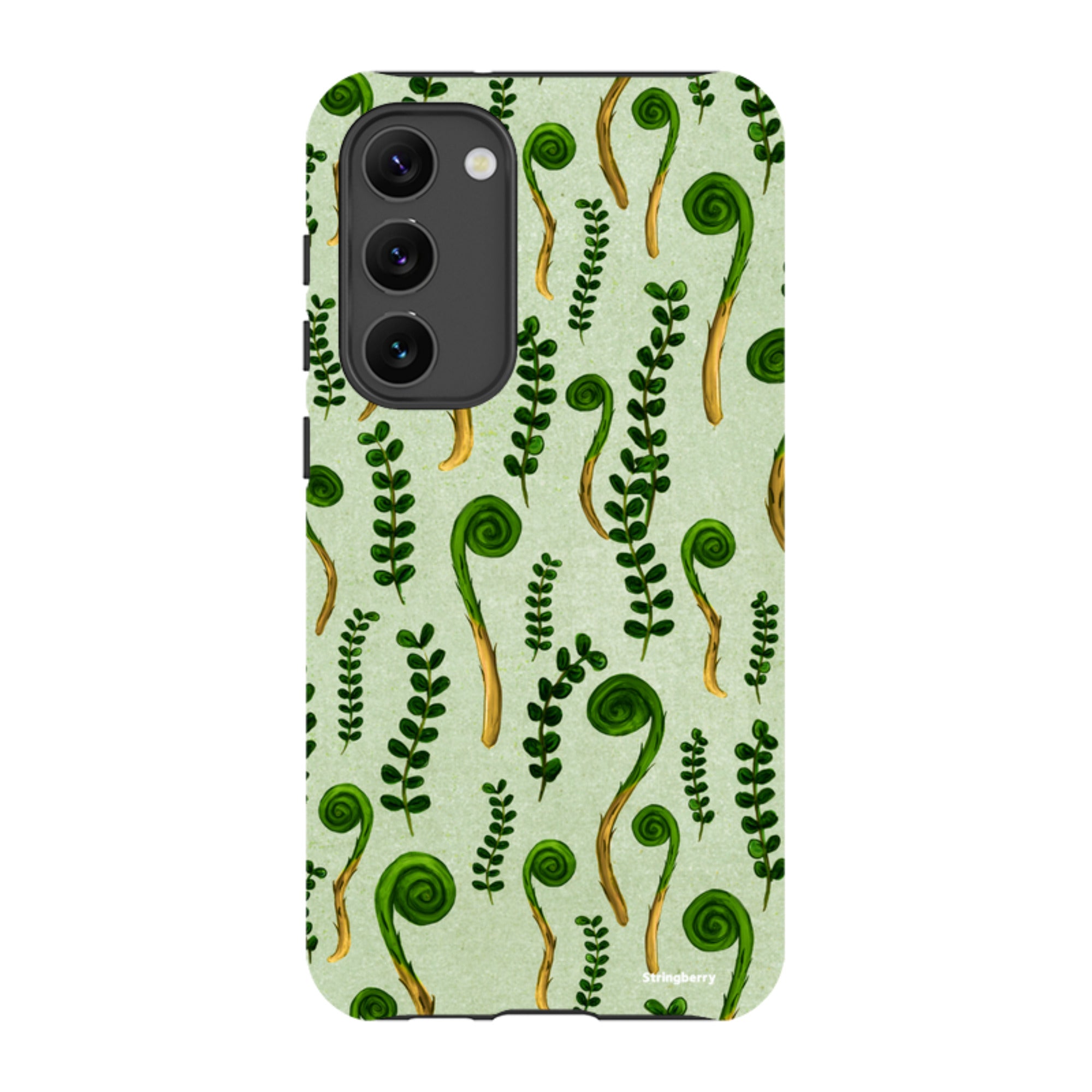 Samsung Tough Case - Fern Fronds By Katherine Quinn