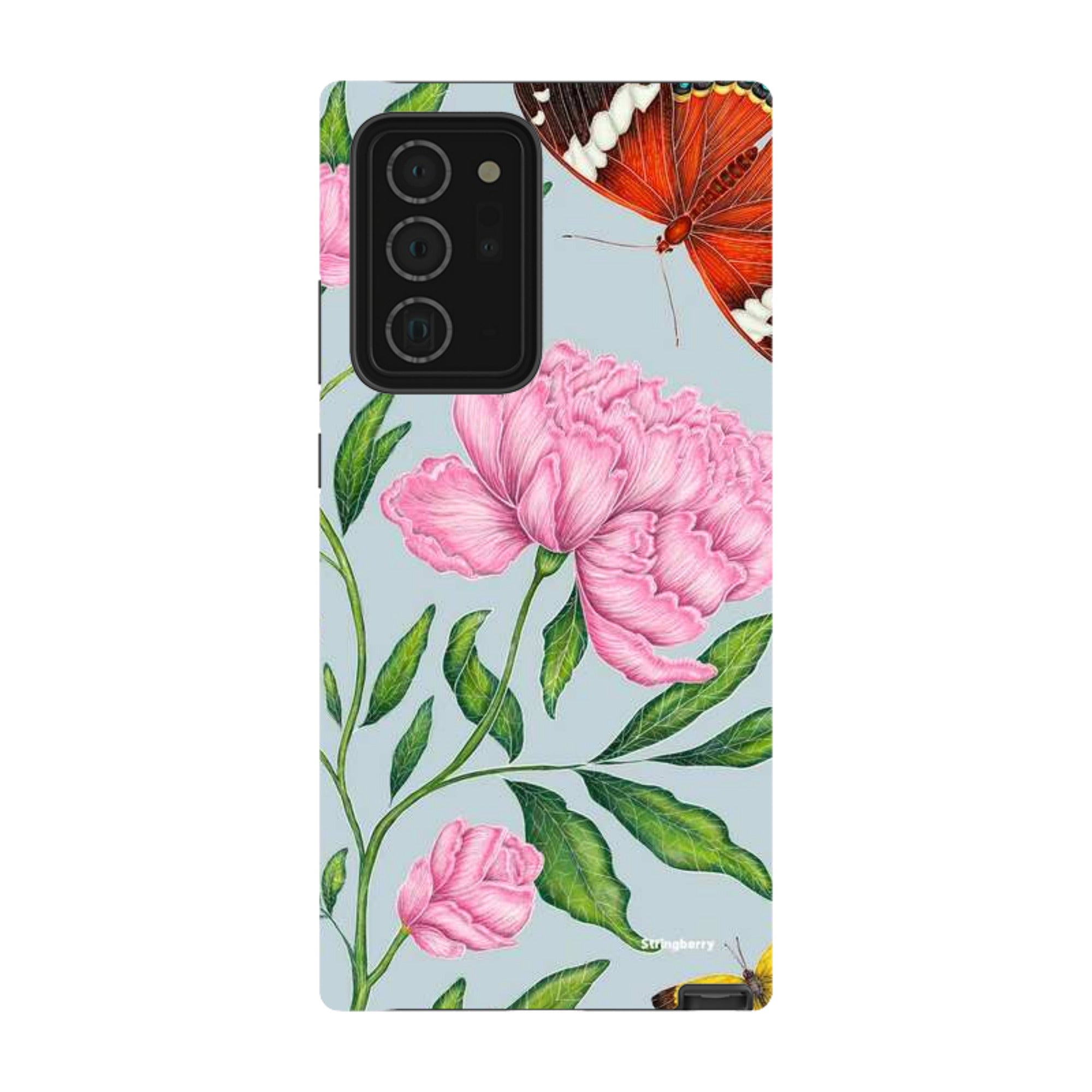 Samsung Tough Case - Butterflies And Peonies By Catherine Rowe