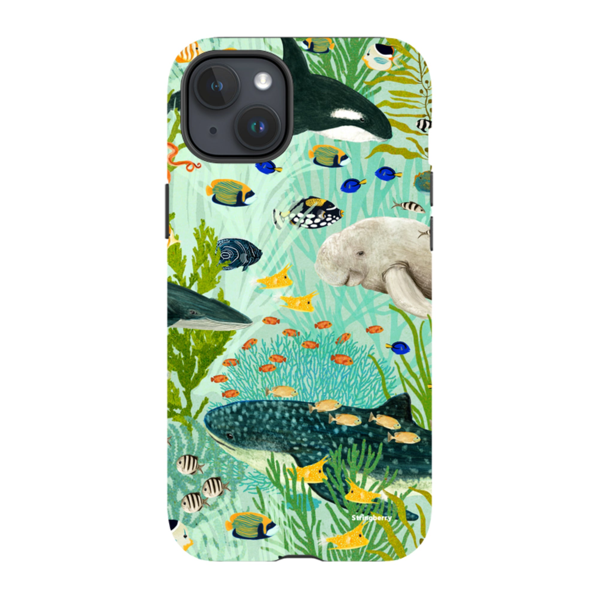 iPhone Tough Case - Sea Life By Katherine Quinn