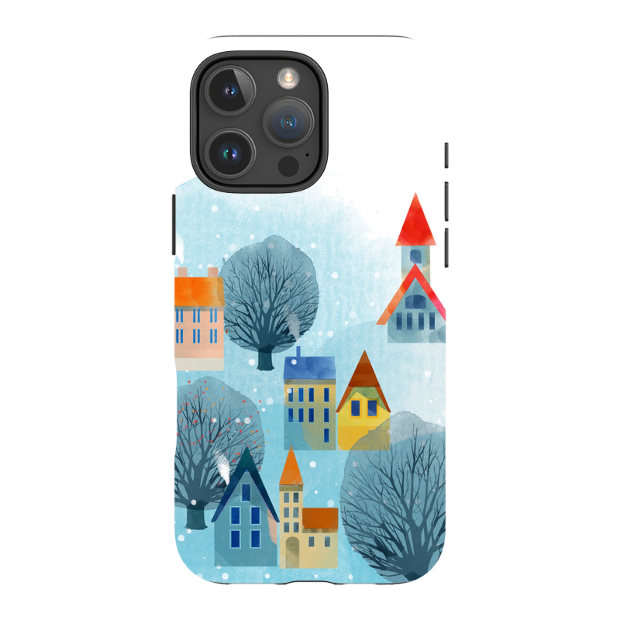 iPhone Tough Case - Snowy Hills