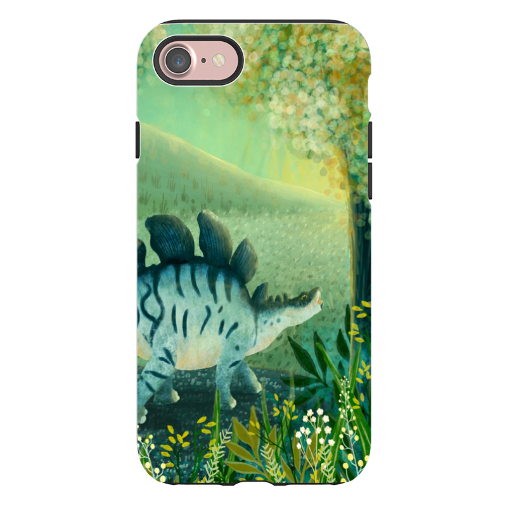 iPhone Tough Case - Dino Park By Katherine Quinn