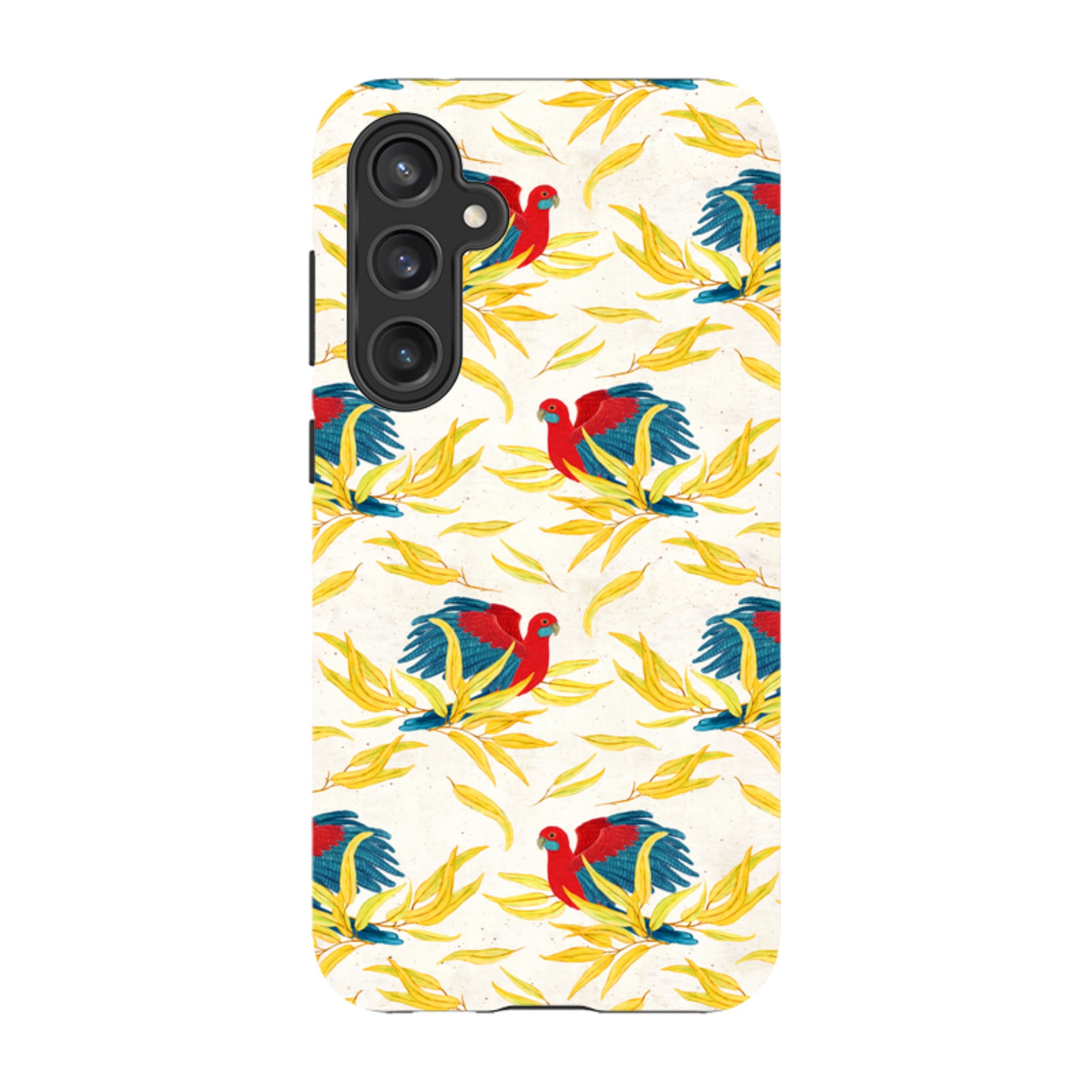 Samsung Tough Case - Crimson Rosella By Katherine Quinn