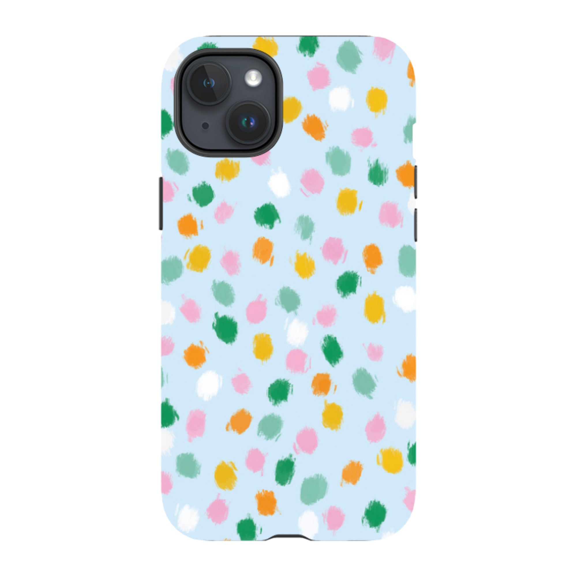 iPhone Tough Case - Spotty Co-Ordinate By Lee Foster Wilson