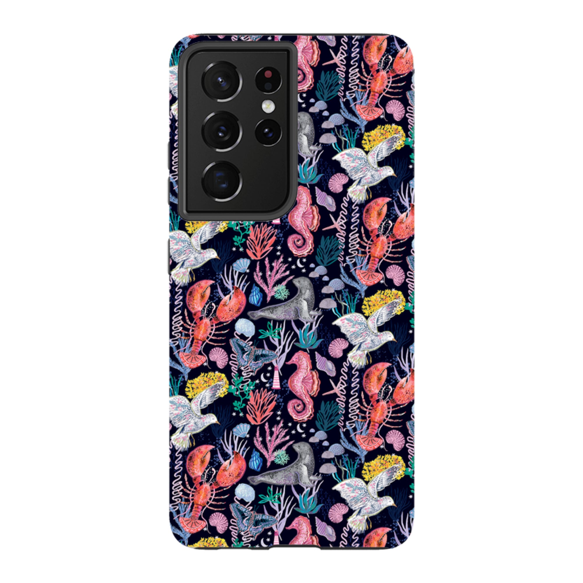 Samsung Tough  Case - Coastline Pattern A By Emma Frances Grant