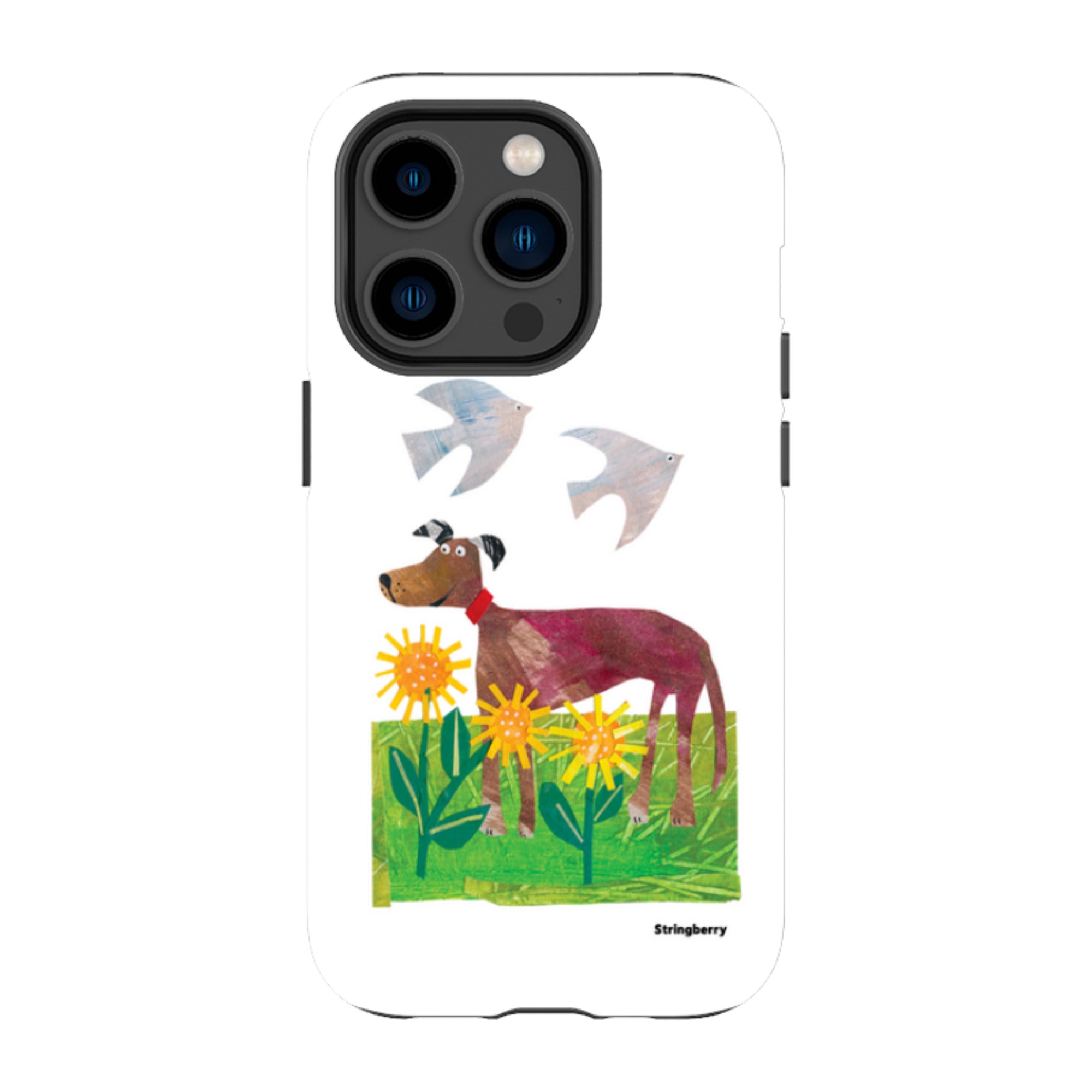 iPhone Tough Case - Days Of Dogs I By Tracey English