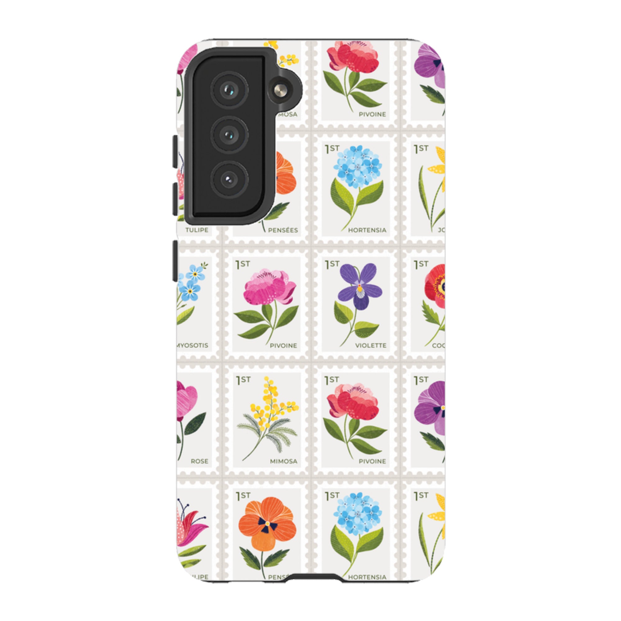 Samsung Tough Case - Floral Postage Stamps By Ali Brookes