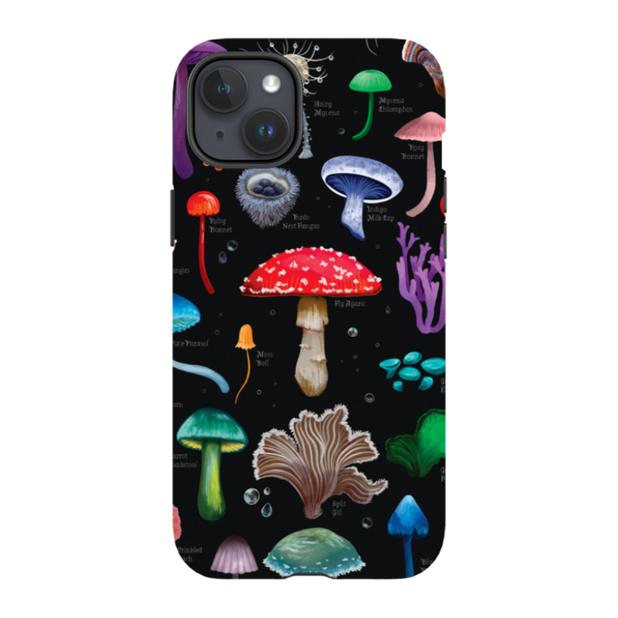 iPhone MagSafe Tough Case - Mushrooms By Anna Stead