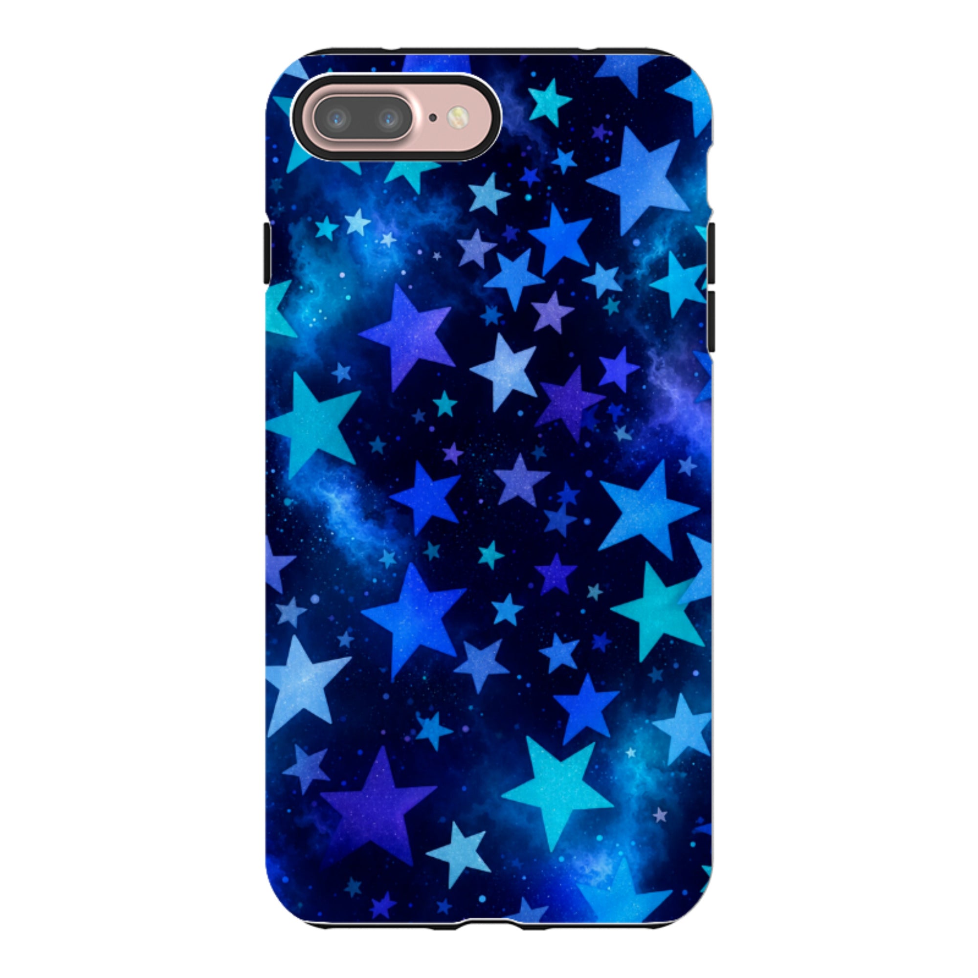 iPhone Tough Case - Blue Galaxy Star