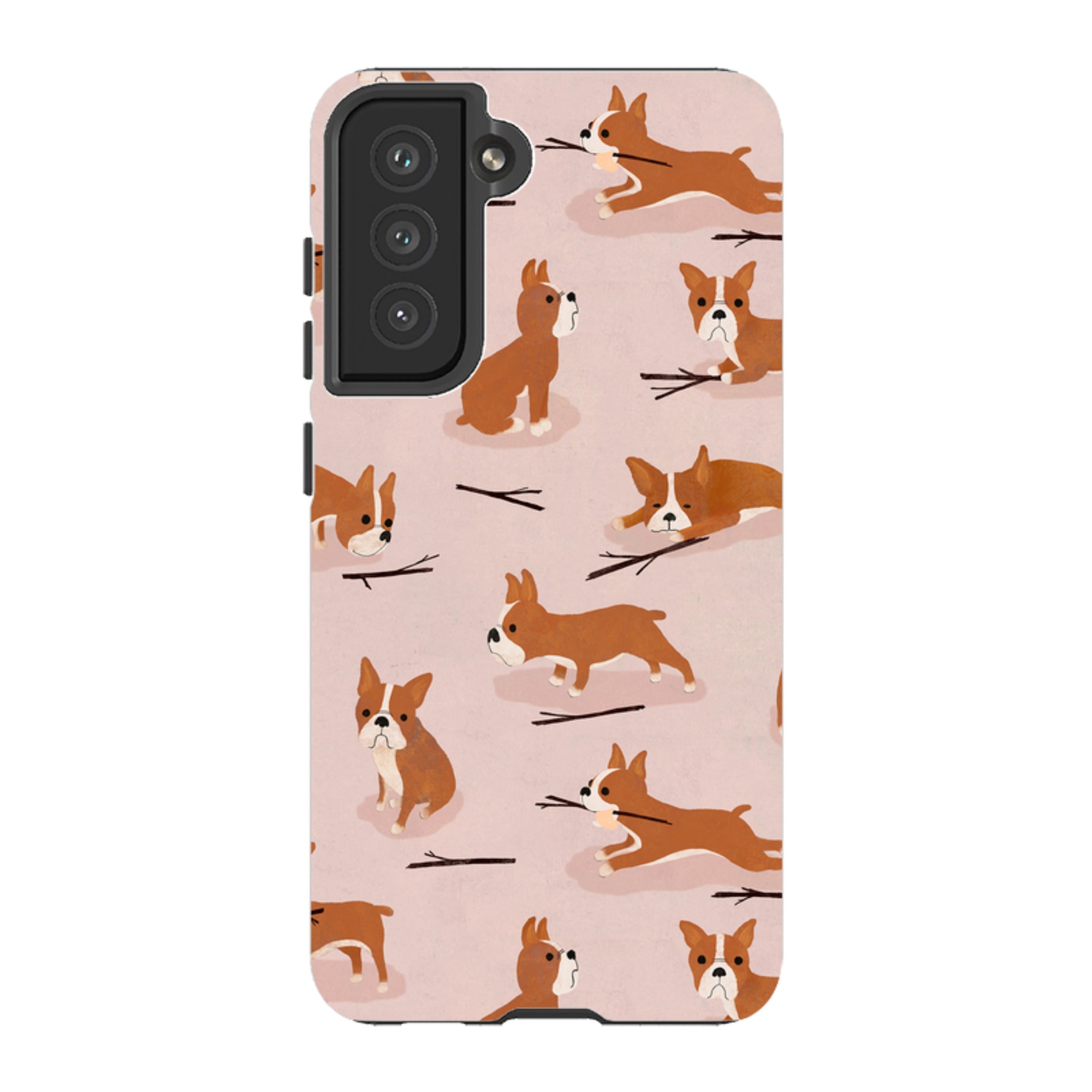 Samsung Tough Case - Boston Terrier By Katherine Quinn
