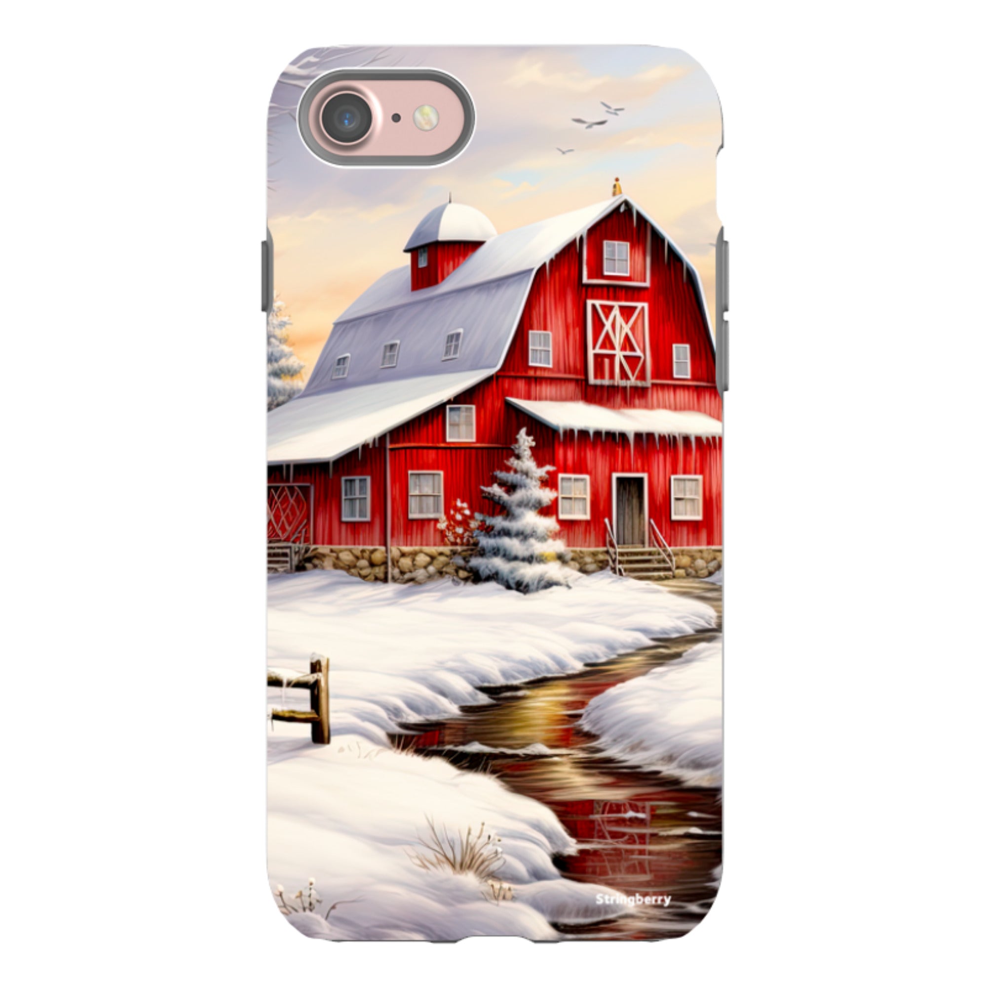 iPhone Tough Case - Winter Barn
