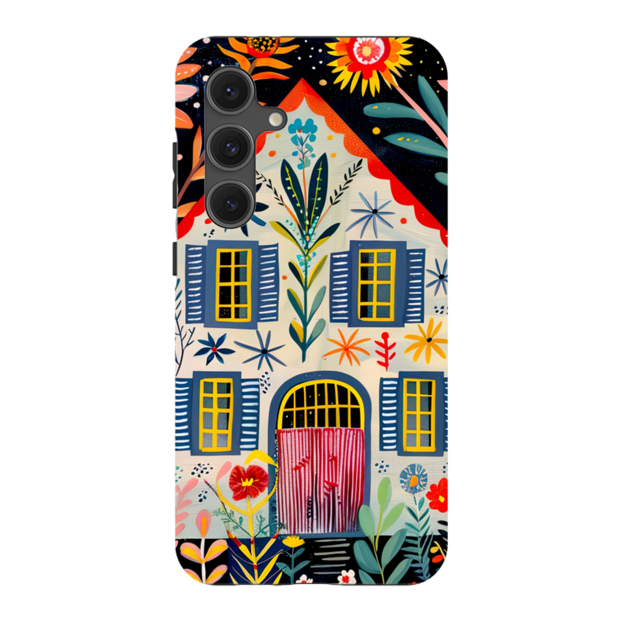 Samsung Tough Case - Folk Art House X