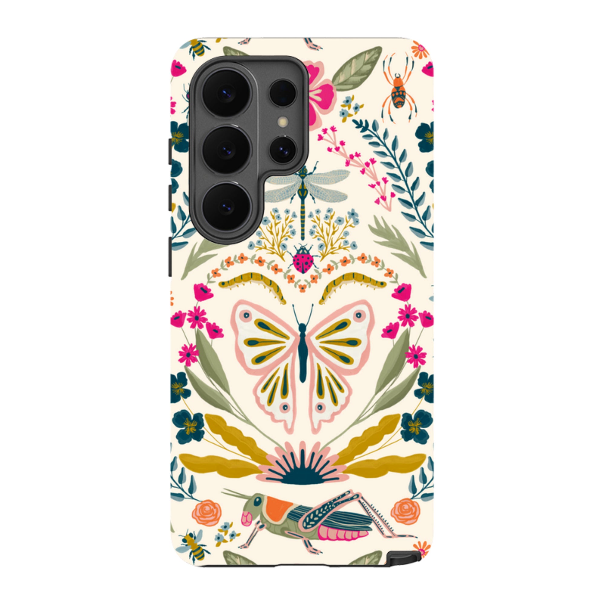 Samsung Tough Case - Butterfly Floral By Abby Jacobs