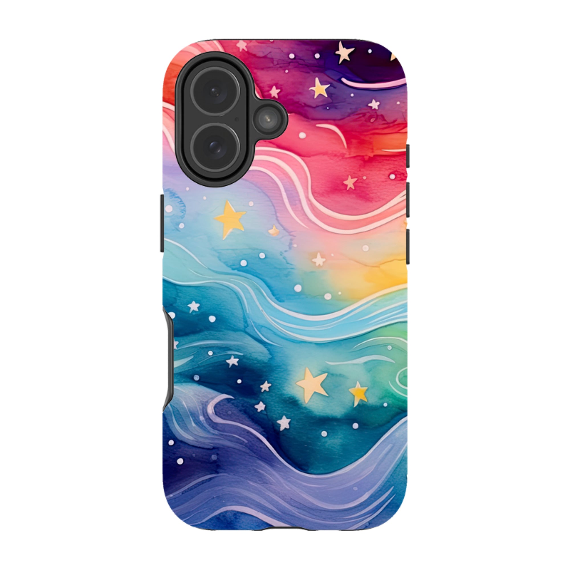 iPhone MagSafe Tough Case - Rainbow Stars IV