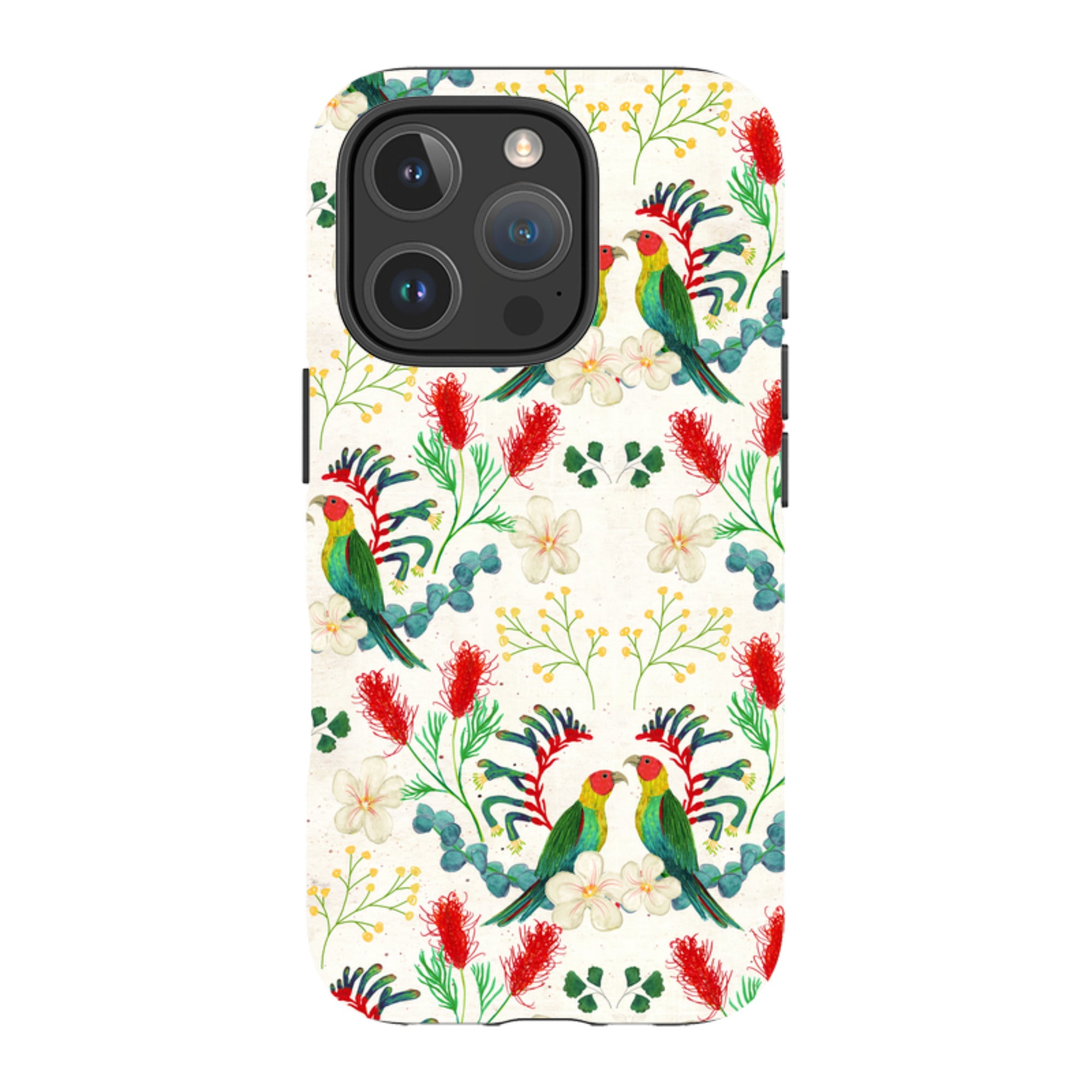 iPhone Tough Case - Rainbow Lorikeet By Katherine Quinn