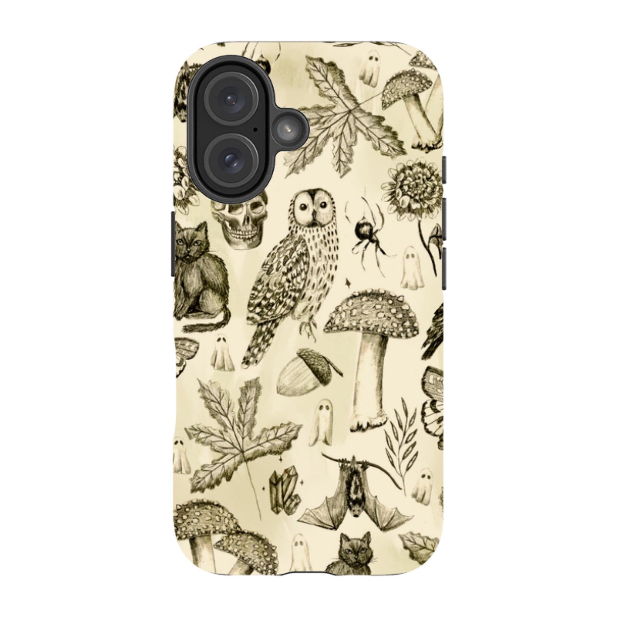 iPhone Tough Case - Pencil Fall By Abby Jacobs