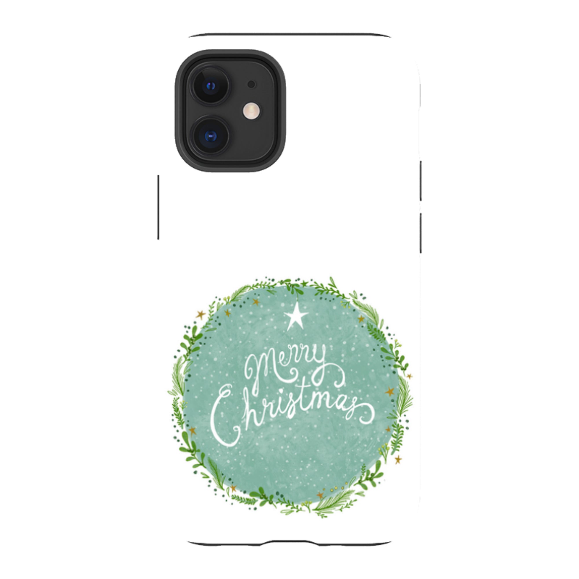 iPhone Tough Case - Merry Christmas By Katherine Quinn