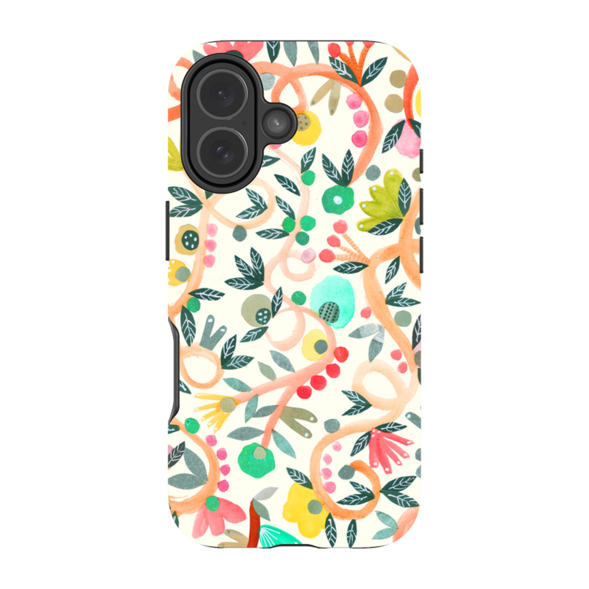 iPhone Tough Case - Floral By Gabriela Larios