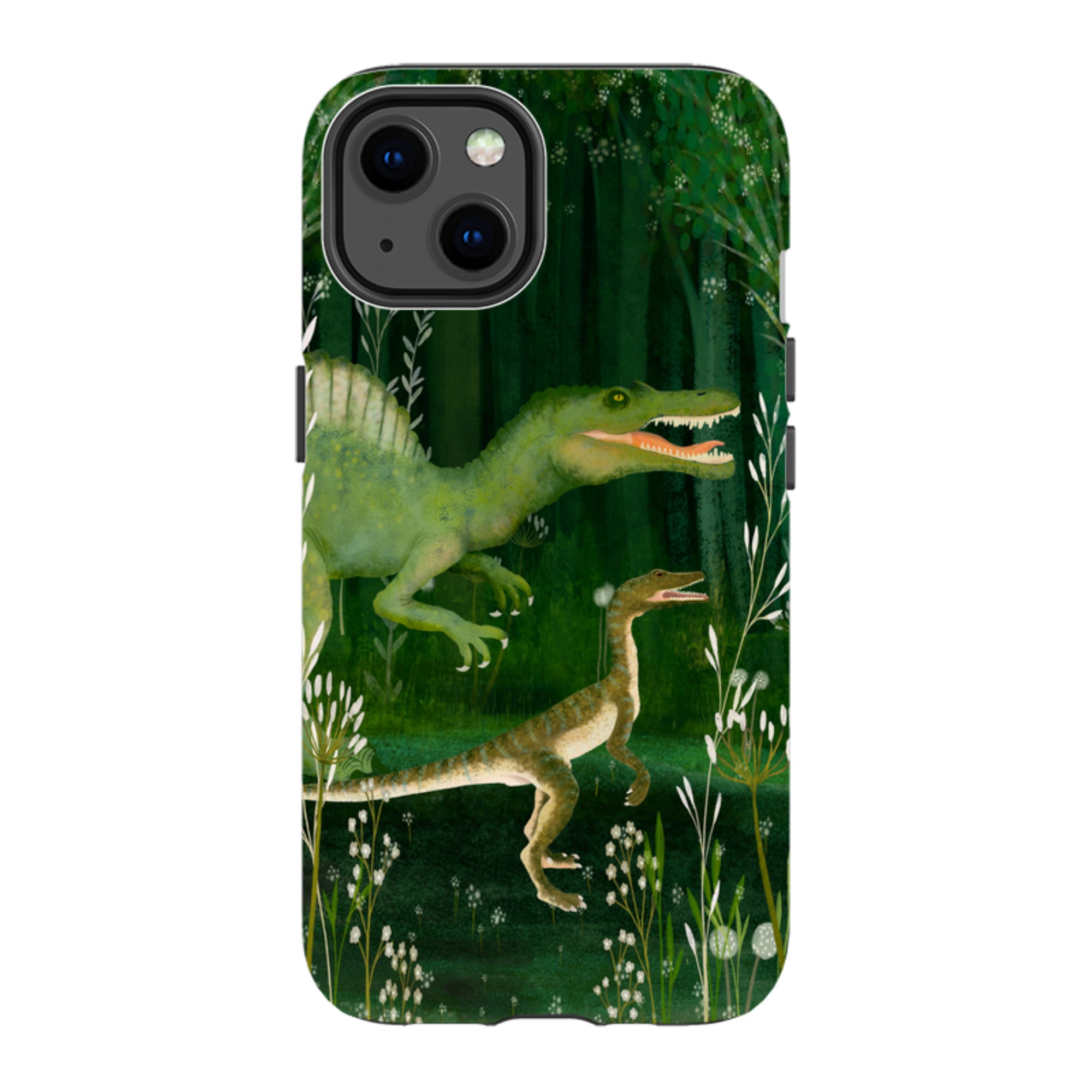 iPhone MagSafe Tough Case - Dino Park II By Katherine Quinn
