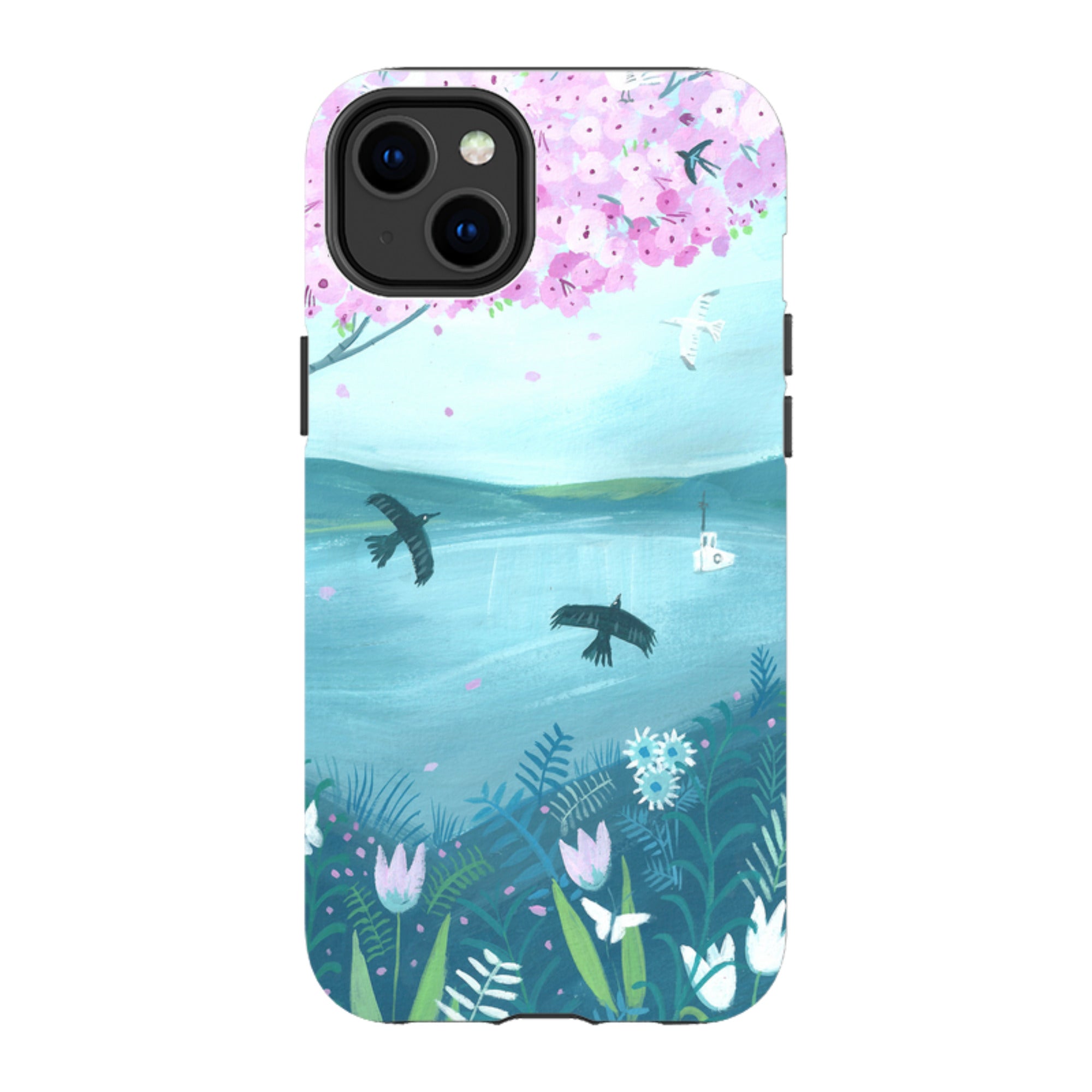 iPhone Tough Case - Blossom Tree By Mary Stubberfield