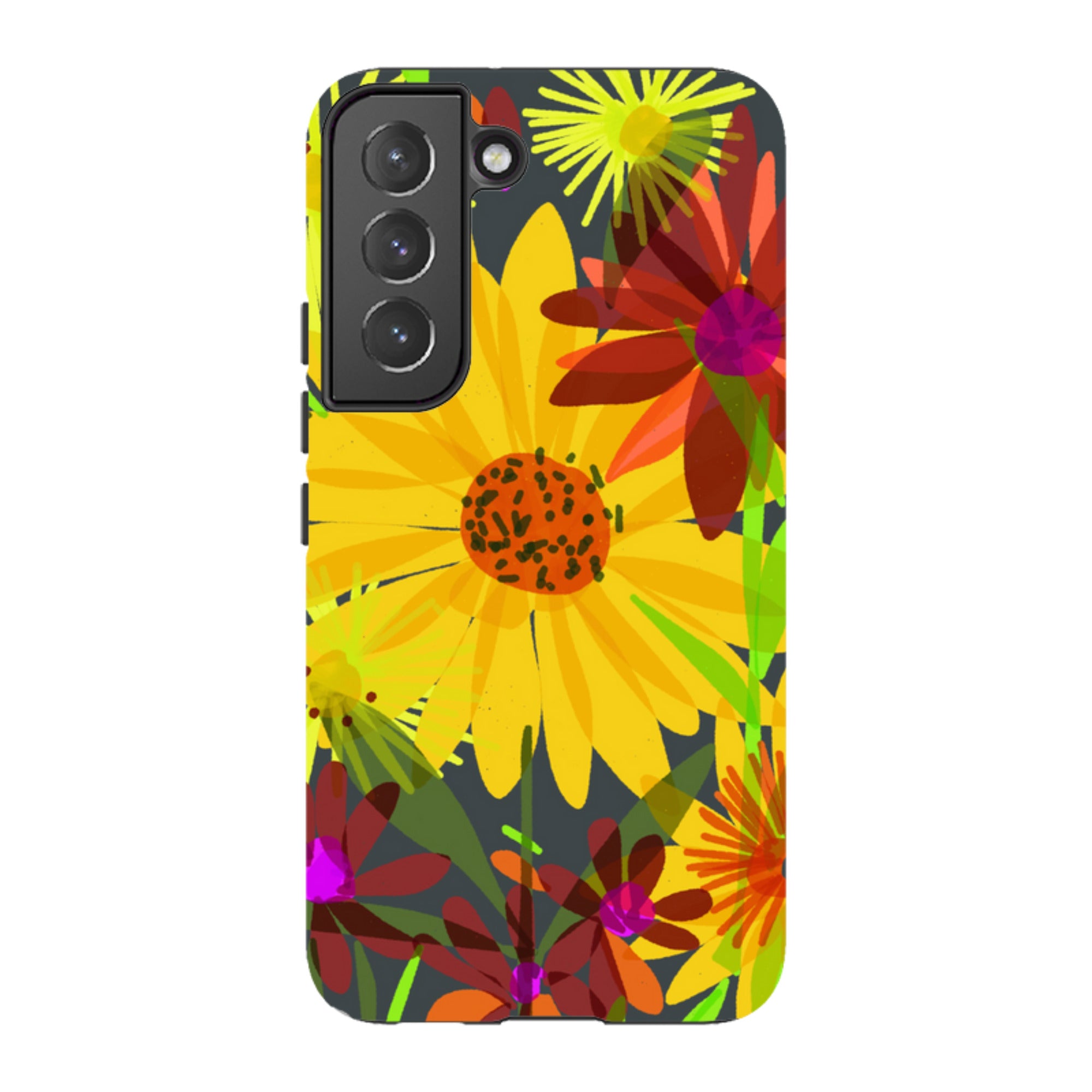Samsung Tough Case - Sunflowers By Sarah Campbell