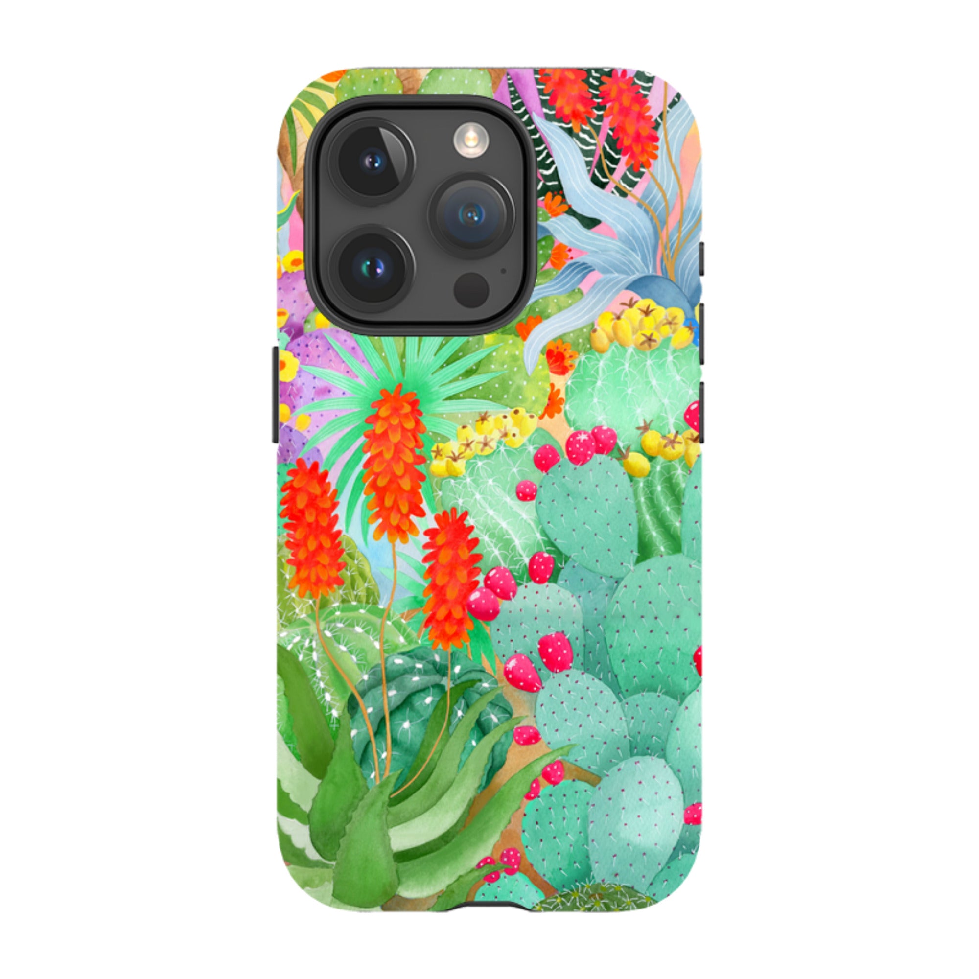 iPhone Tough Case - Cactus By Bex Parkin