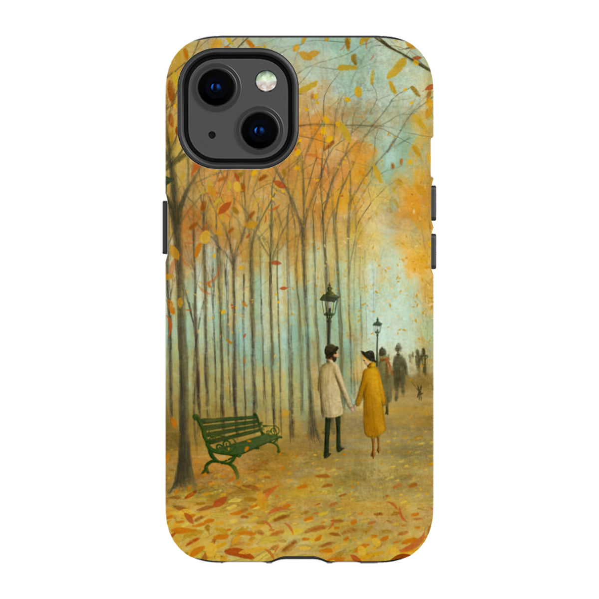 iPhone MagSafe Tough Case - Autumn Walk By Maja Lindberg