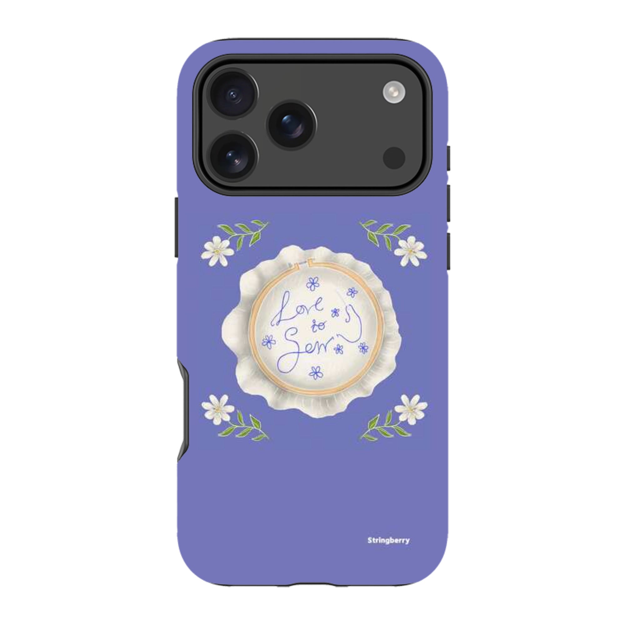 iPhone Tough Case - Love To Sew By Catherine Rowe