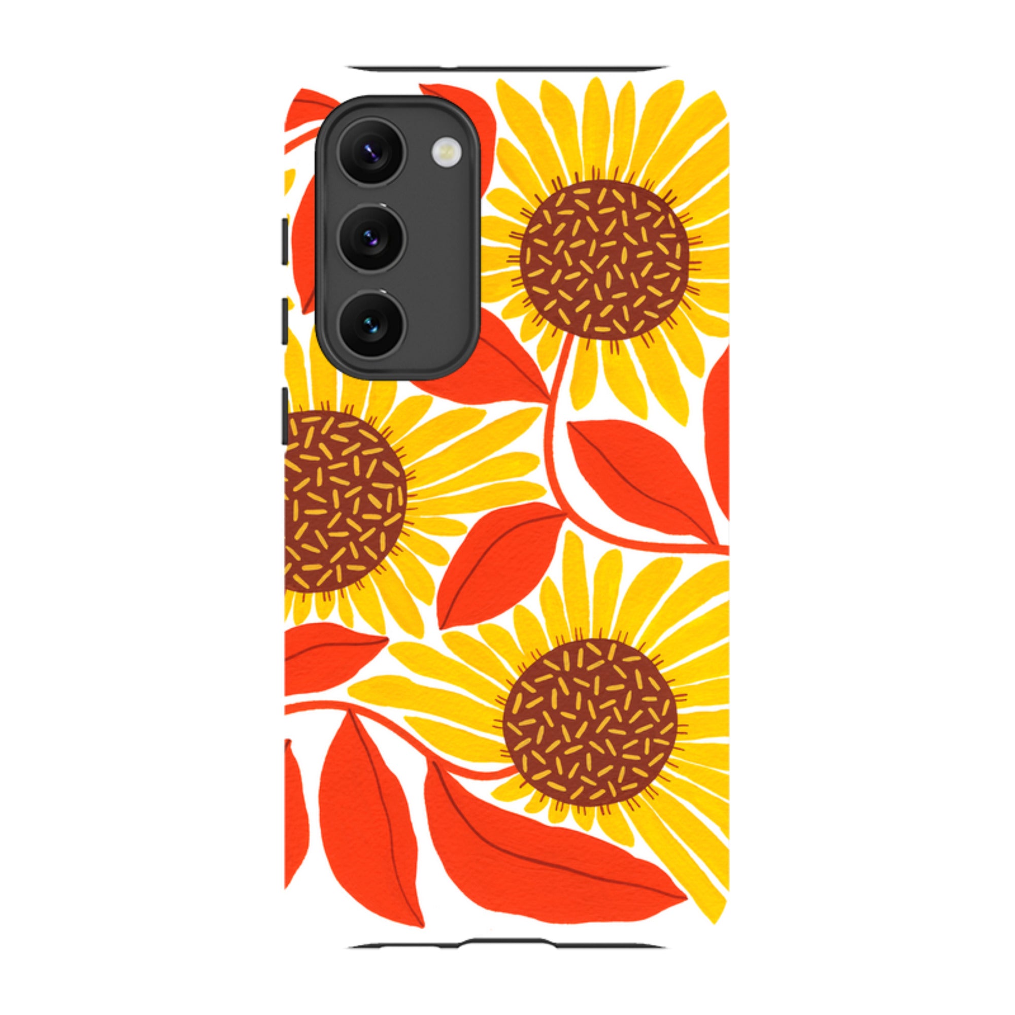 Samsung Tough Case - Sunflower By Madalina Andronic