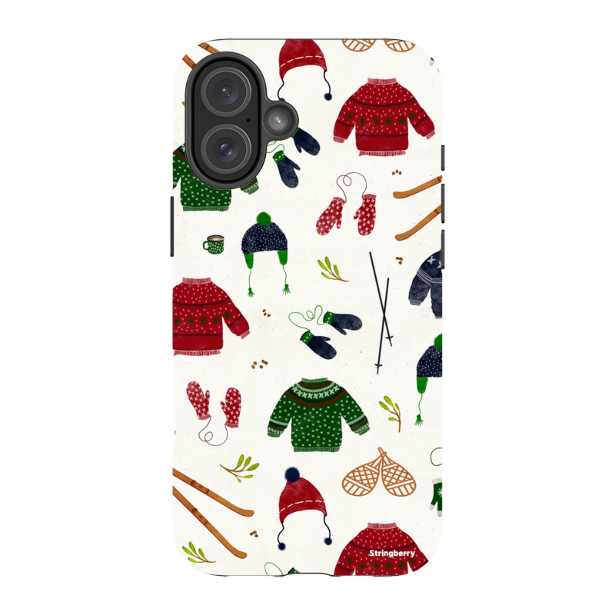 iPhone MagSafe Tough Case - Winter Clothes By Katherine Quinn
