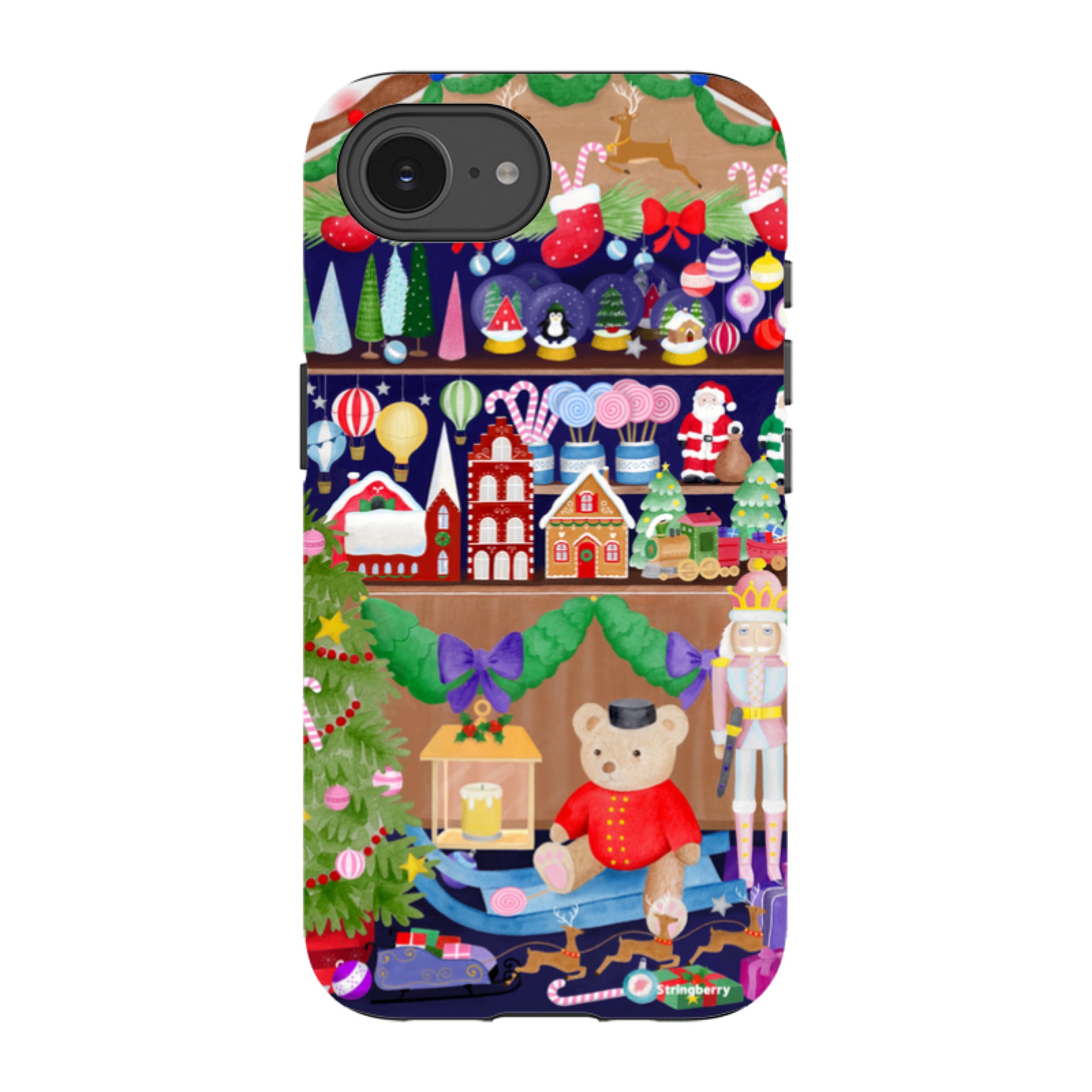 iPhone Tough Case - Christmas Shop By Bex Parkin