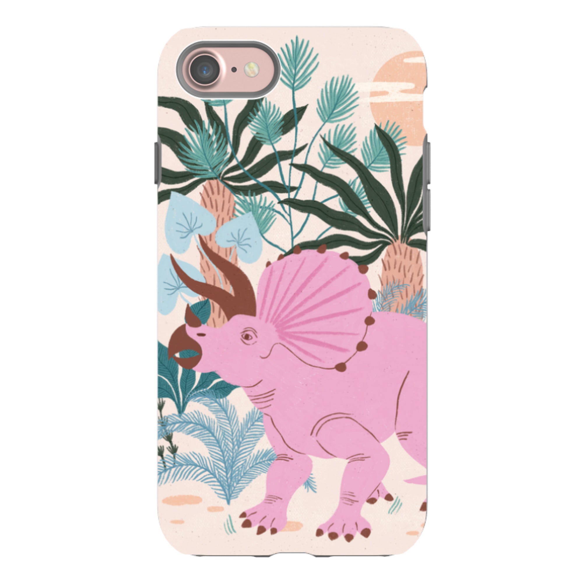 iPhone Tough Case - Triceratops By Meghann Rader