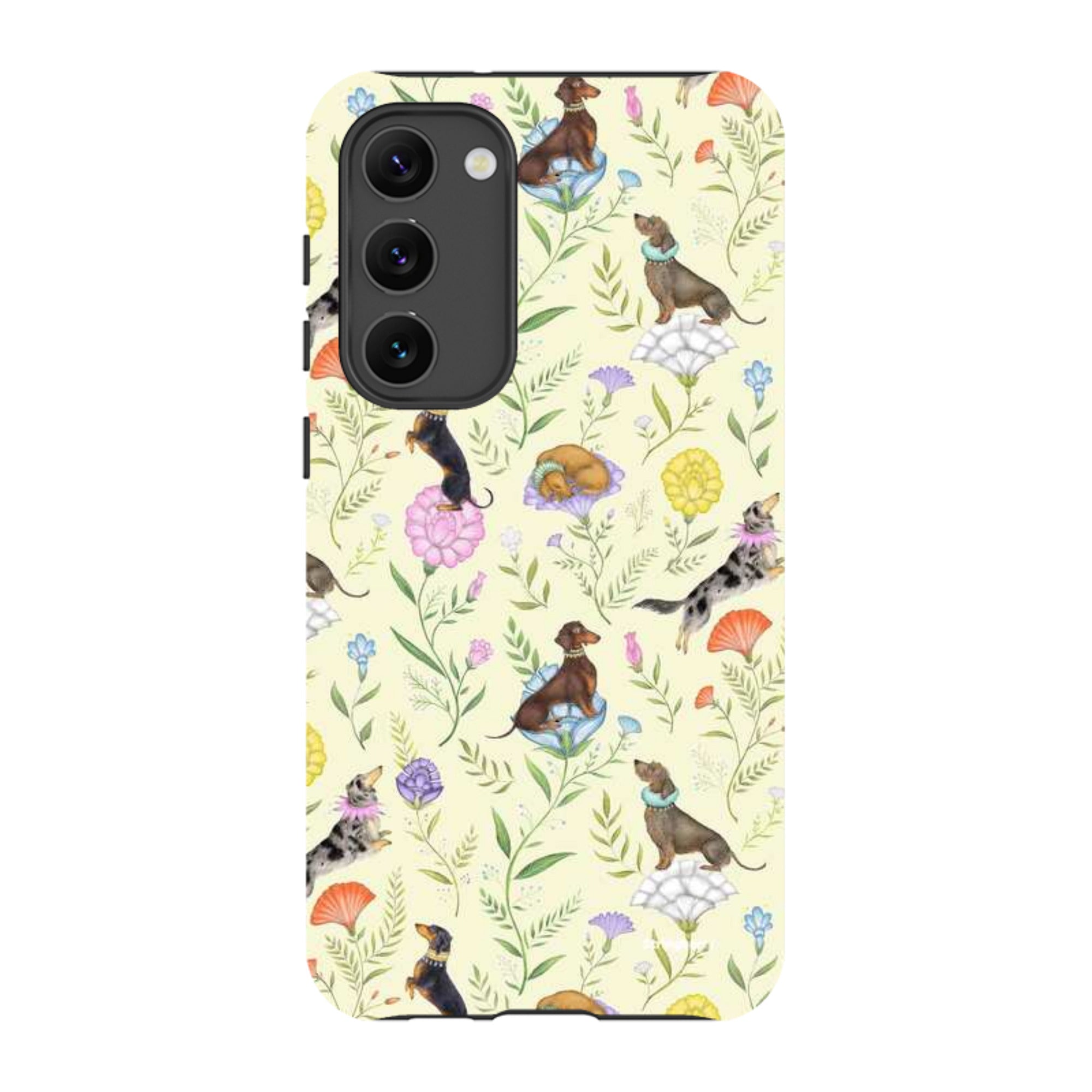 Samsung Tough Case - Doxy Day Afternoon Buttercream By Catherine Rowe