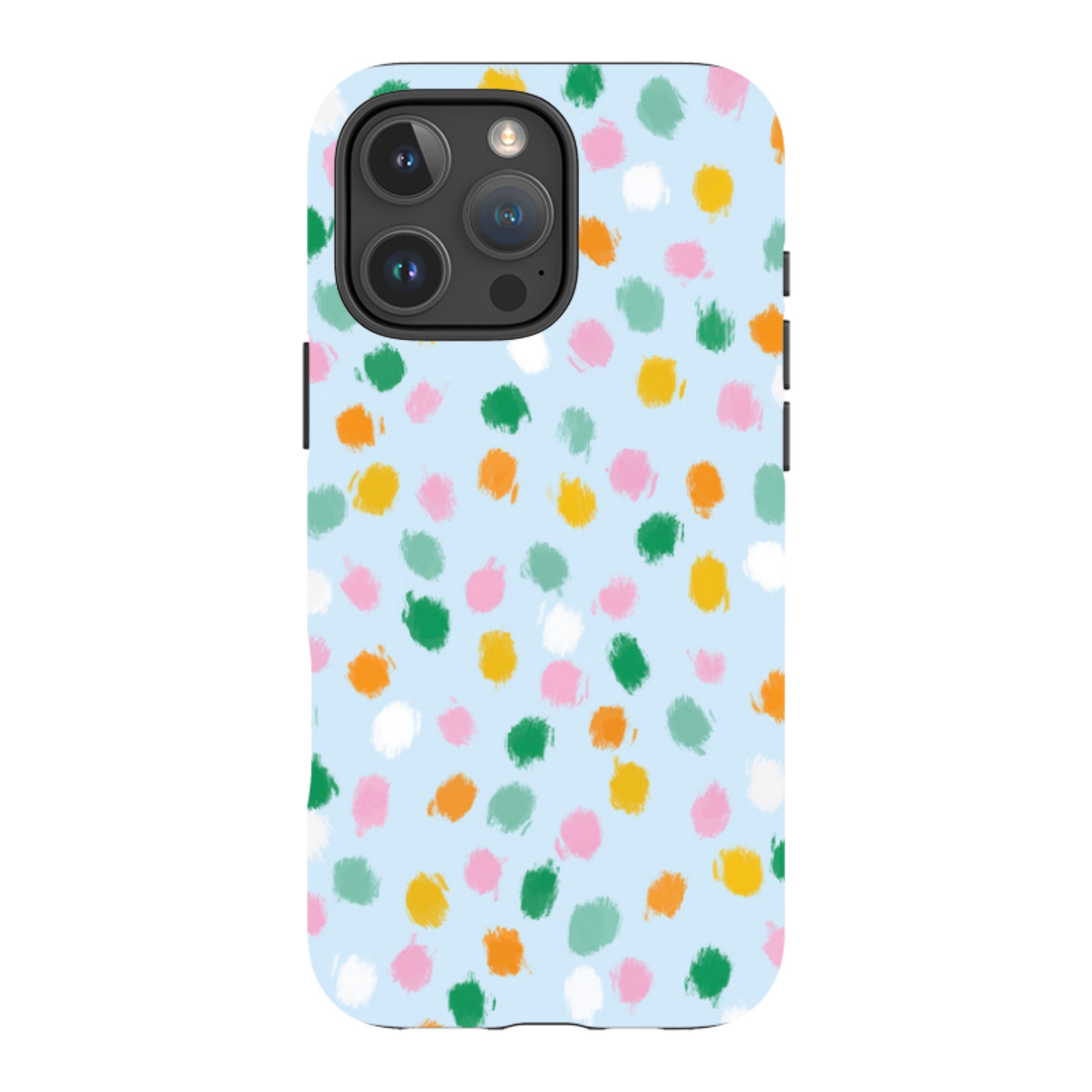 iPhone Tough Case - Spotty Co-Ordinate By Lee Foster Wilson